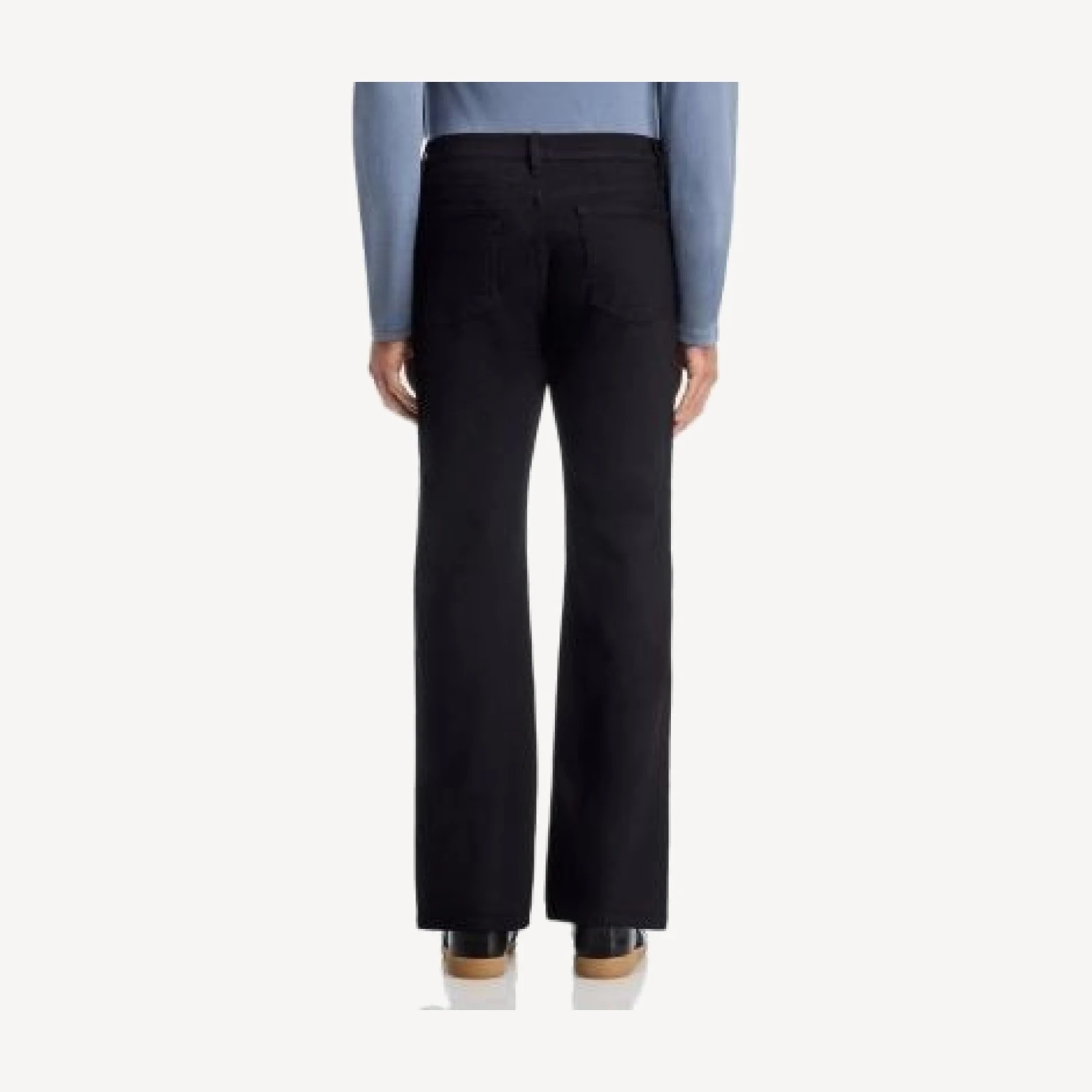 Frame Bootcut Jeans in Black