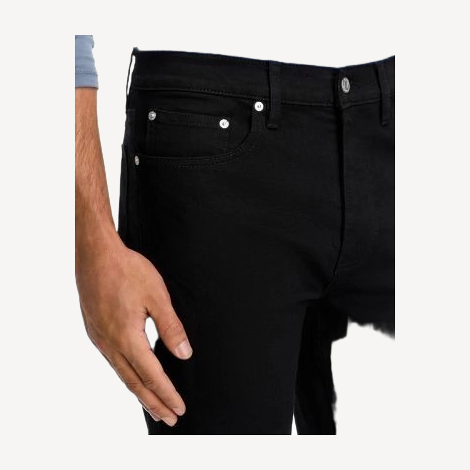 Frame Bootcut Jeans in Black