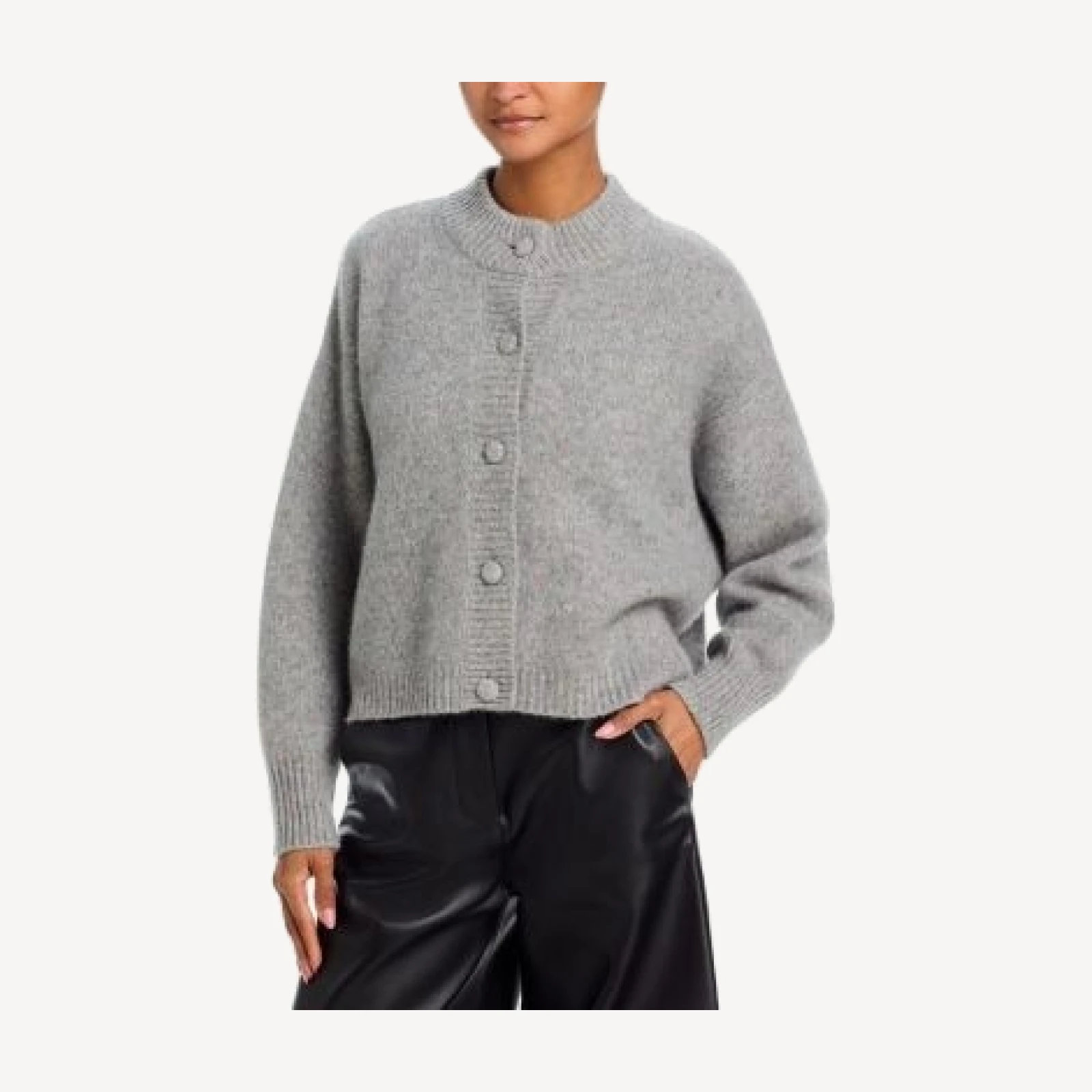 Frame The Cashmere Fleck Cardigan