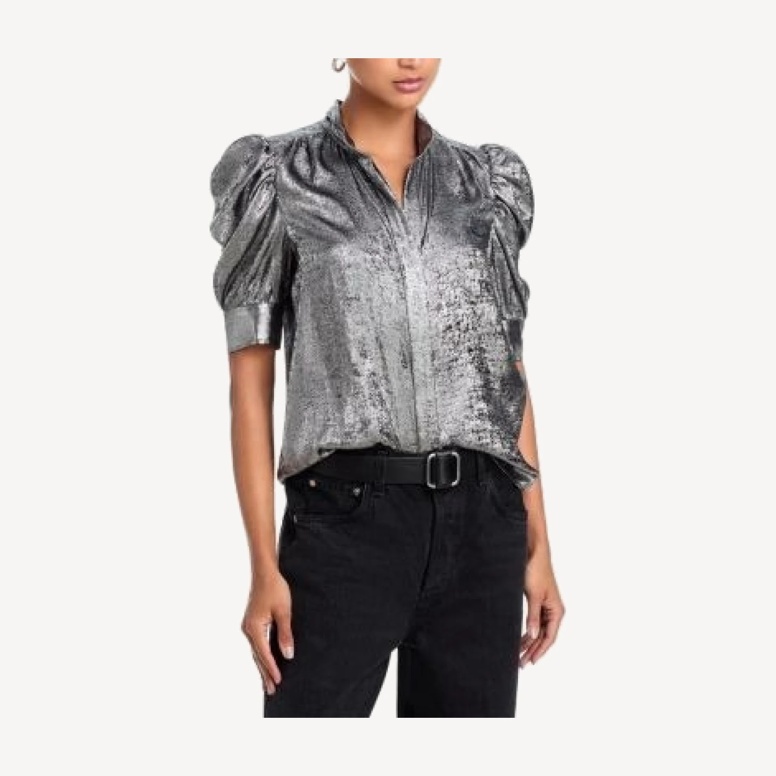 Frame The Shiny Gillian Blouse