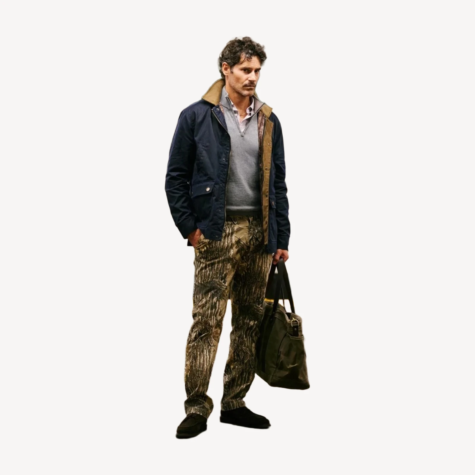 Realtree Classic Fit Gold School Chino - Xtra Grey Camo