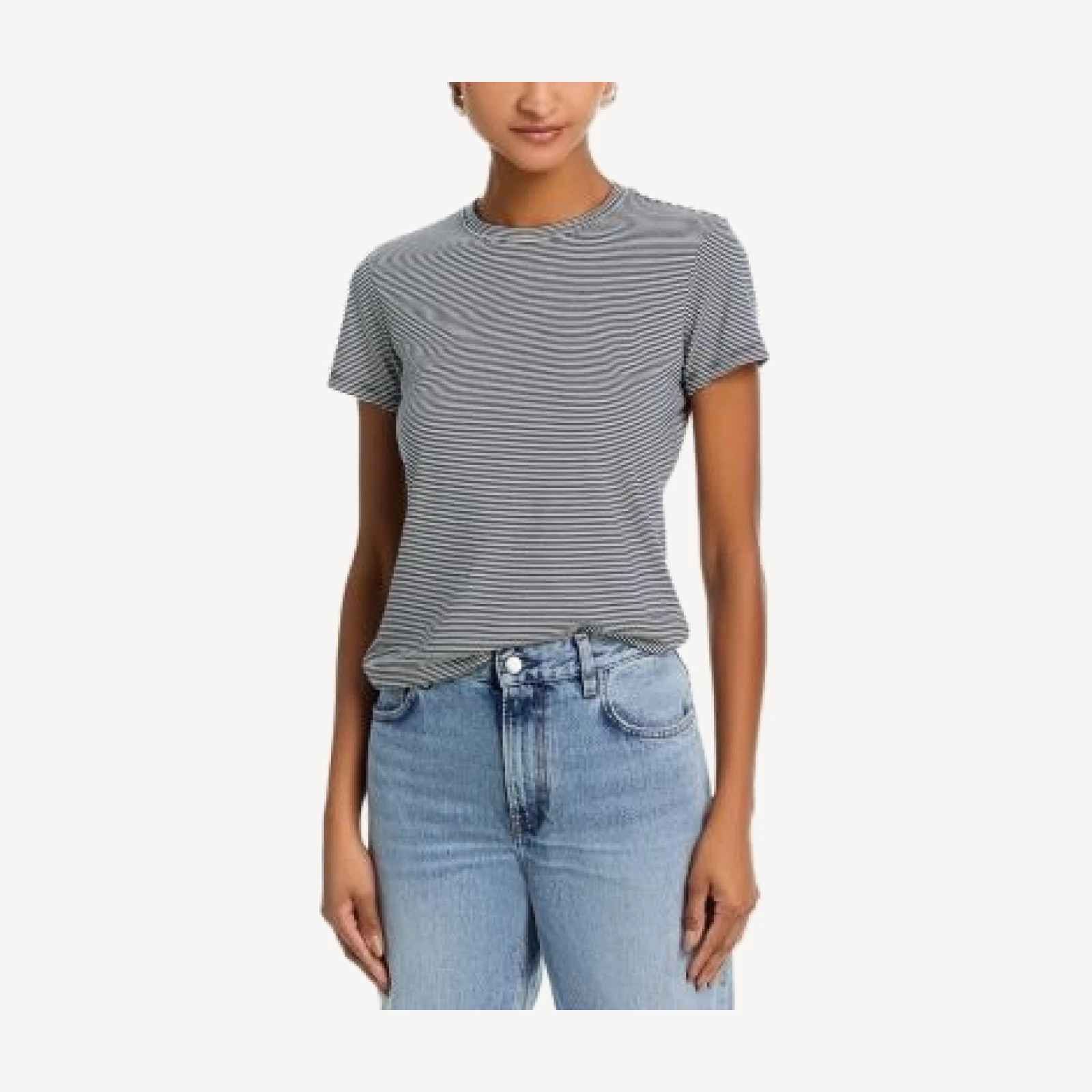 Frame The Stripe Baby Tee
