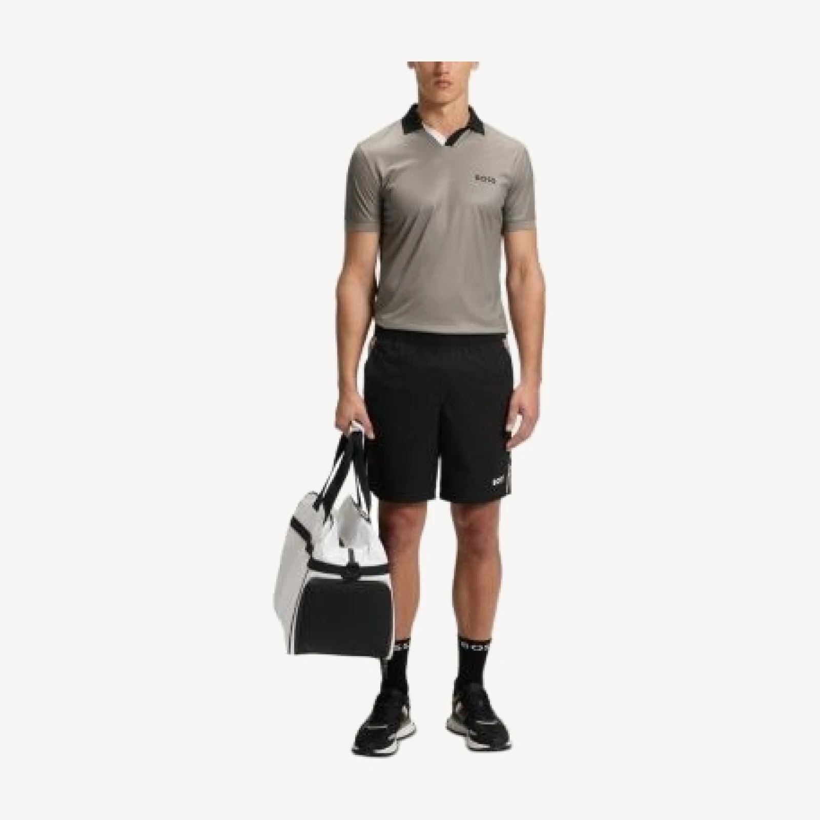 Boss Palle Toc Slim Fit Short Sleeve Polo Shirt