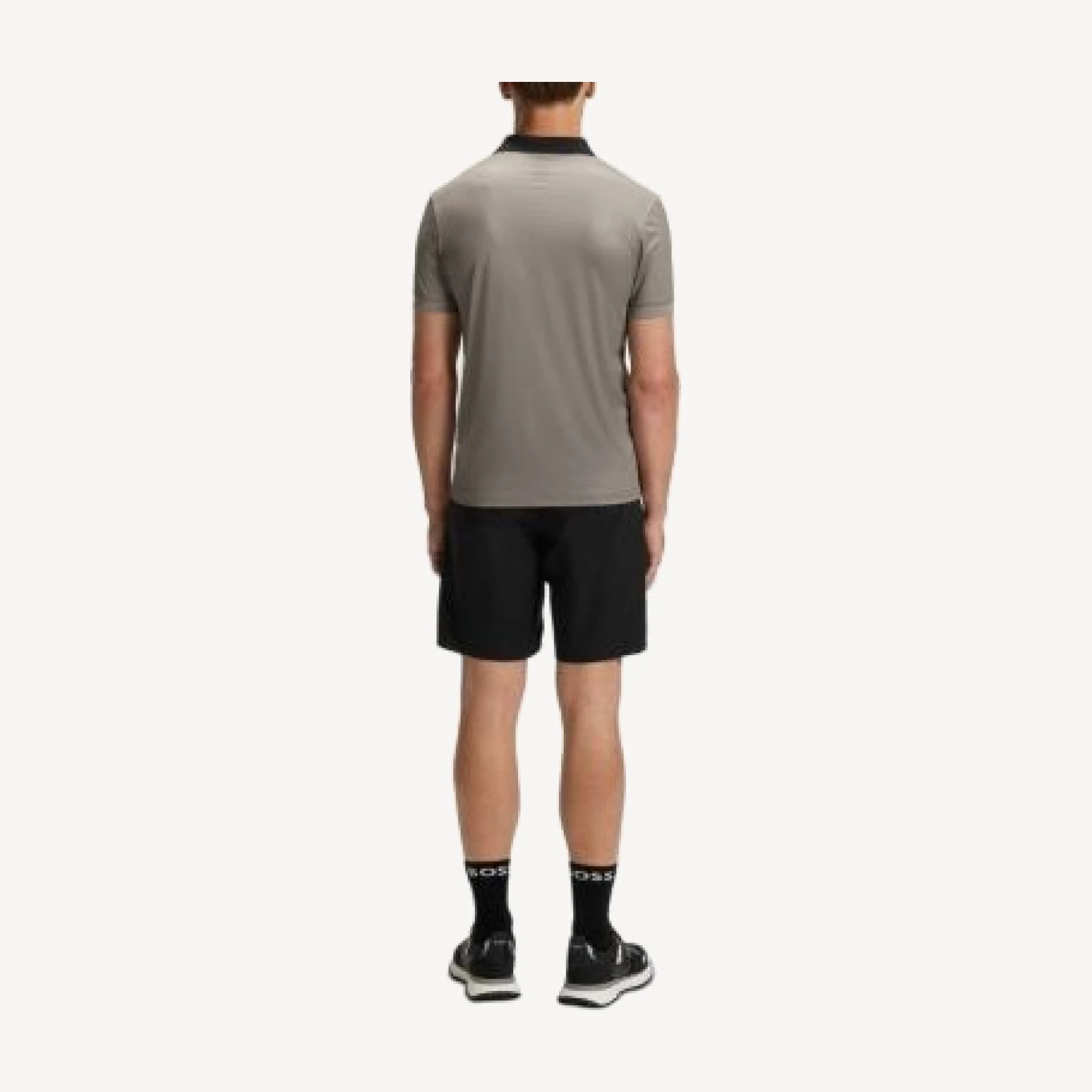 Boss Palle Toc Slim Fit Short Sleeve Polo Shirt
