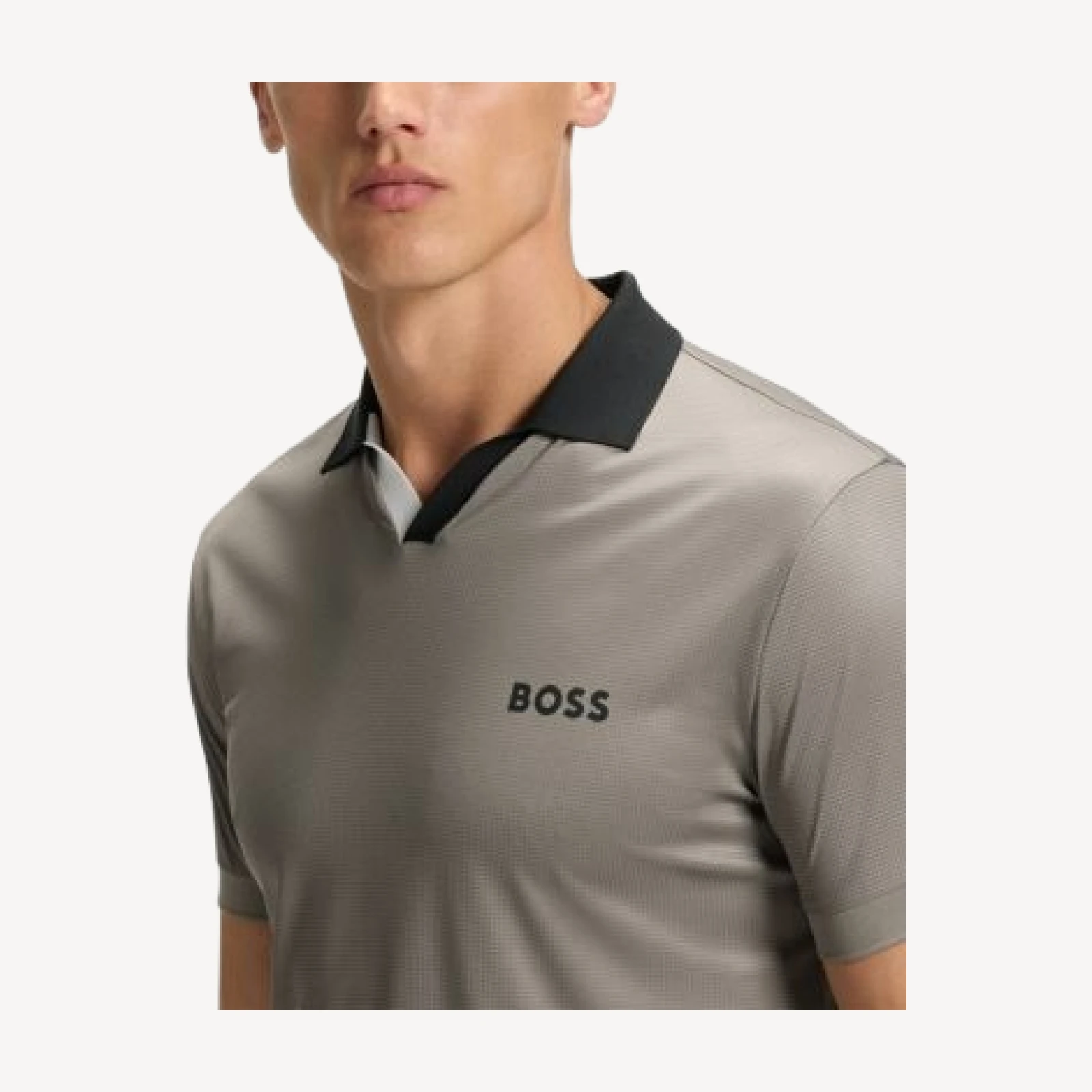 Boss Palle Toc Slim Fit Short Sleeve Polo Shirt