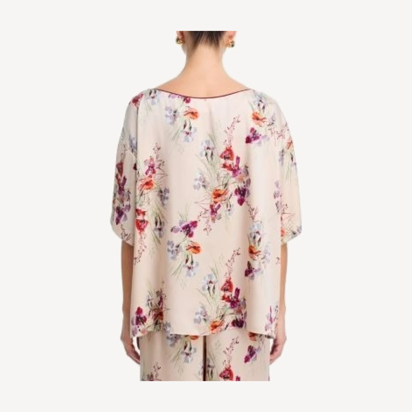Cinq a Sept Iris Bouquet Alba Top