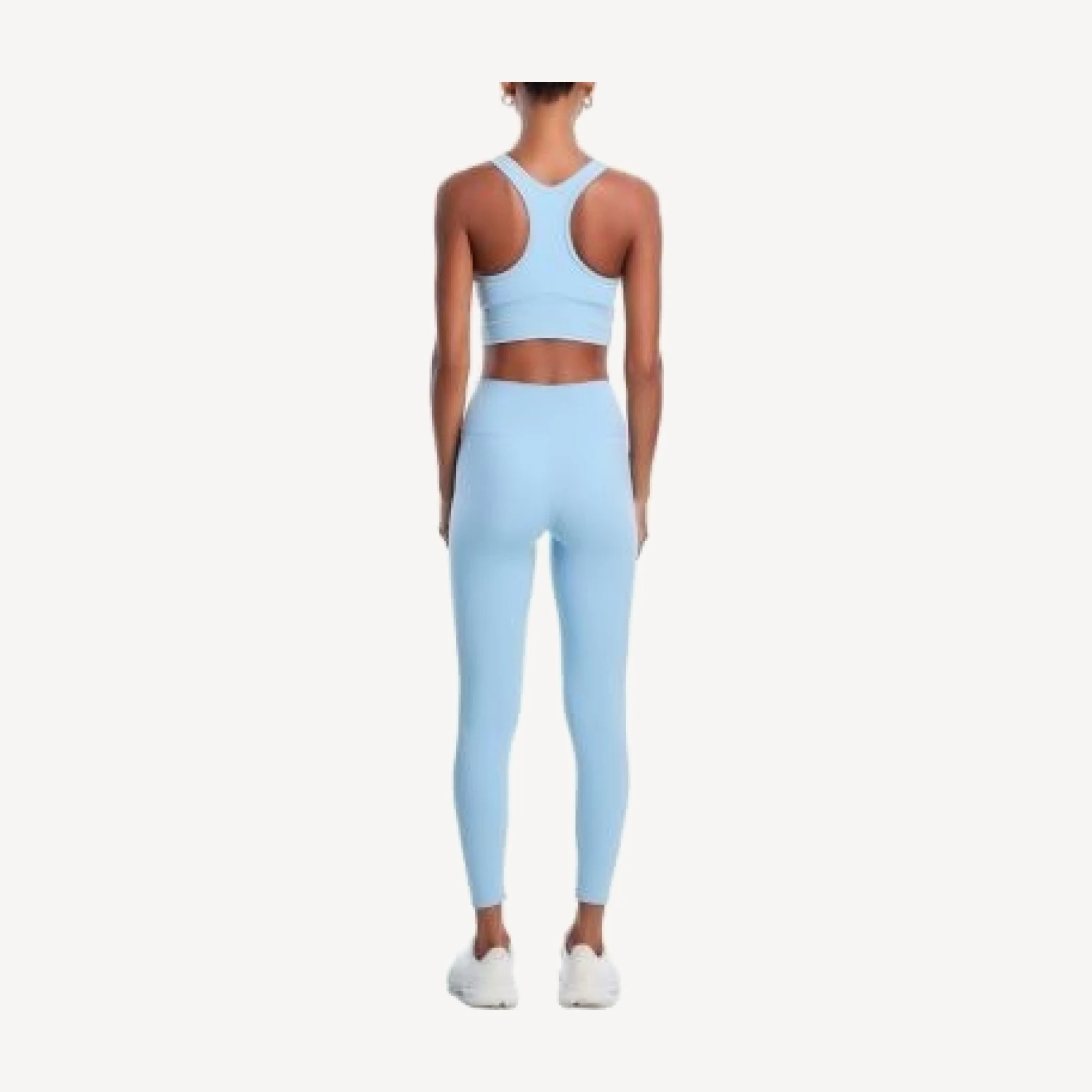 Aqua Athletics Shirred Racerback Bra Top - Exclusive