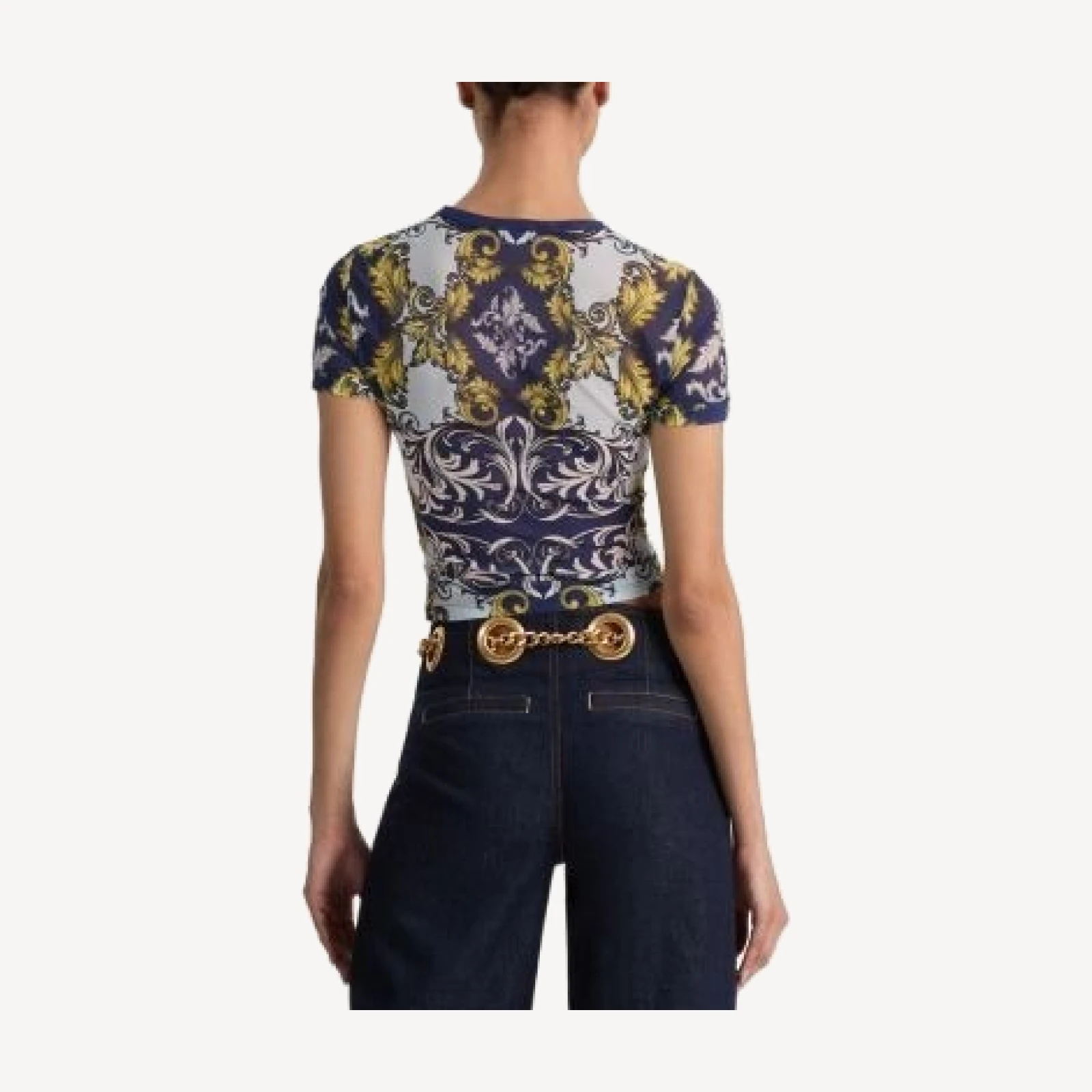 Alice and Olivia Tess Crewneck Tee