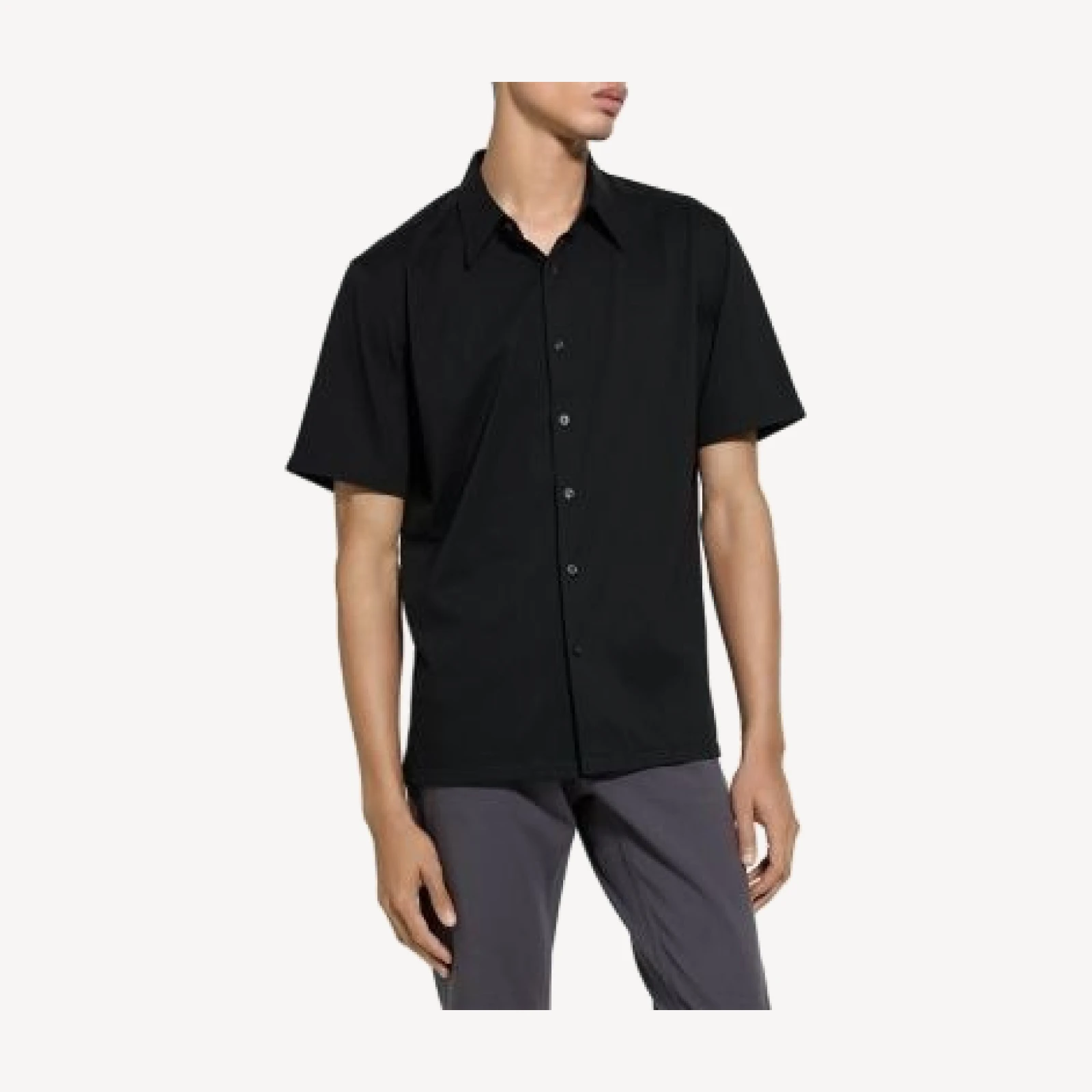 Theory Irving Regular Fit Short Sleeve Shirt