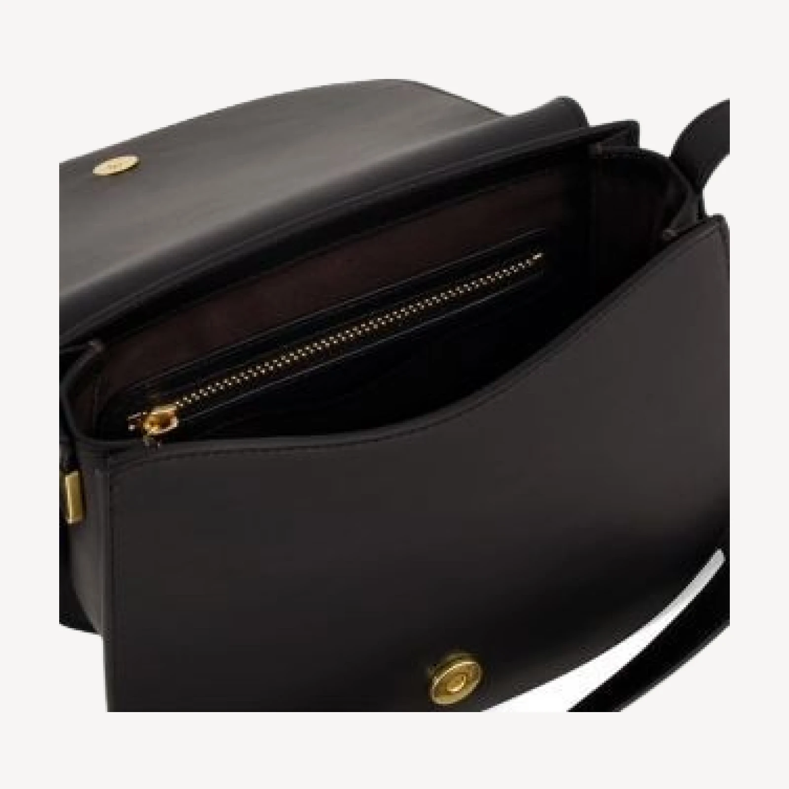 Vince Eris Saddle Leather & Suede Crossbody