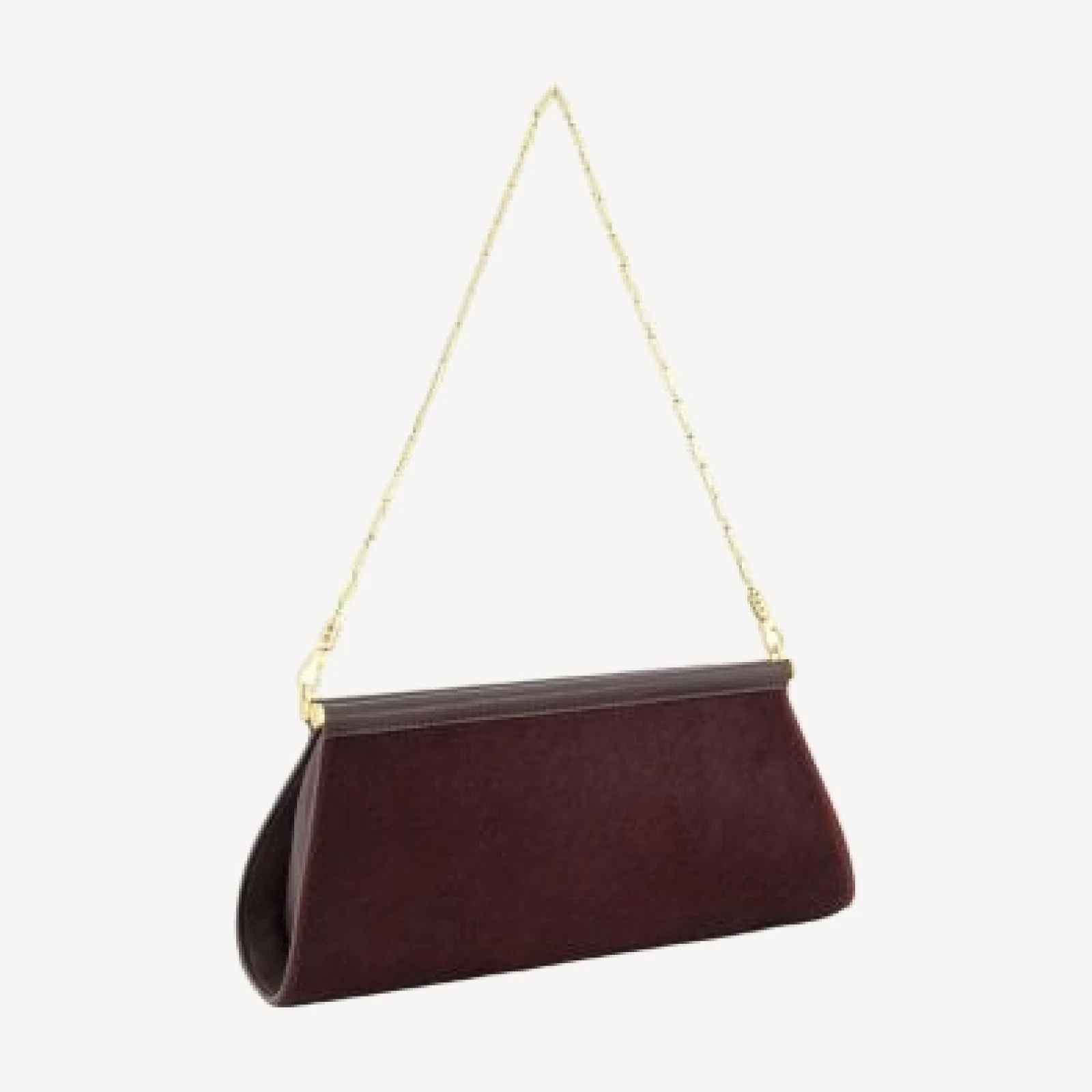 Vince Isolde Double Bar Calf Hair Clutch