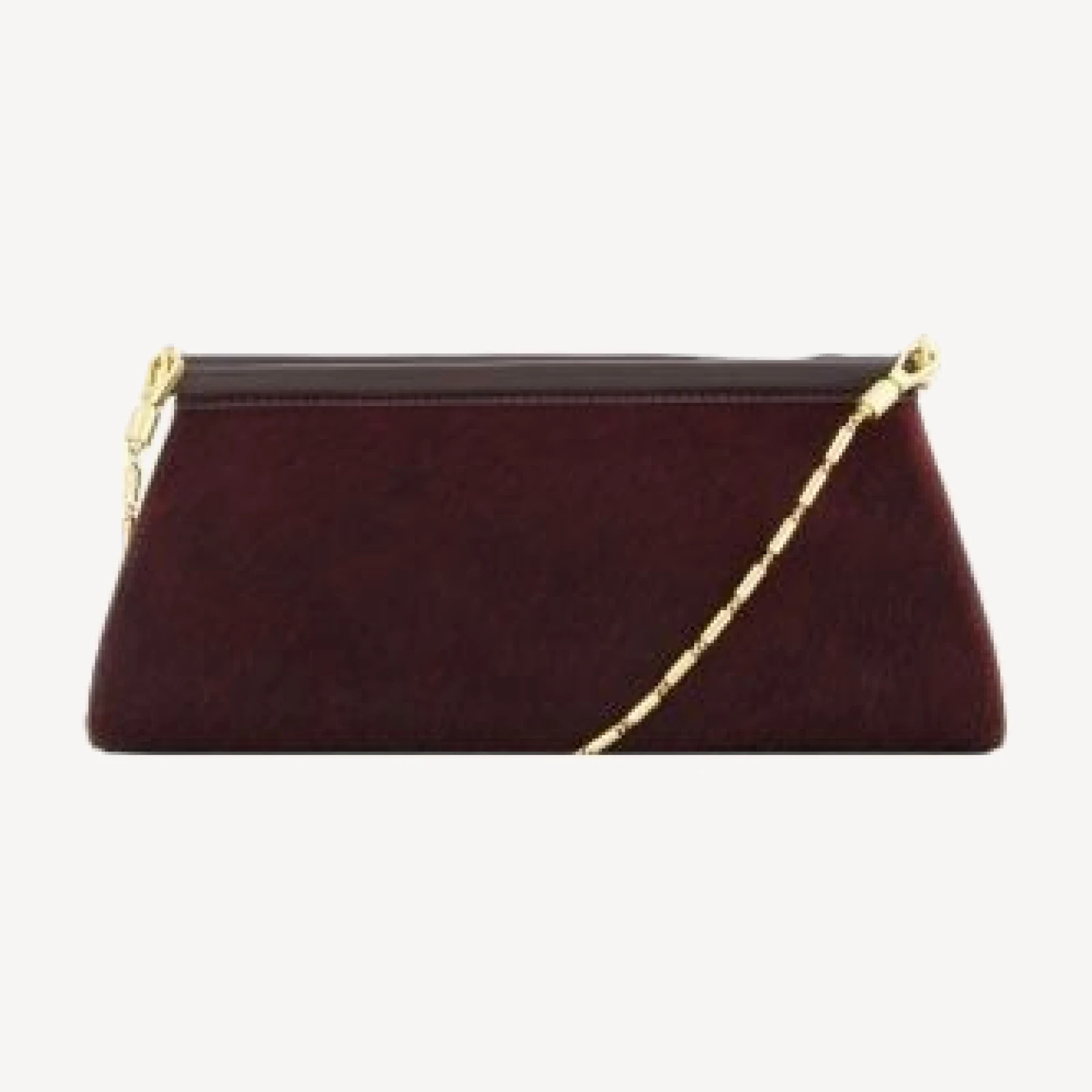 Vince Isolde Double Bar Calf Hair Clutch