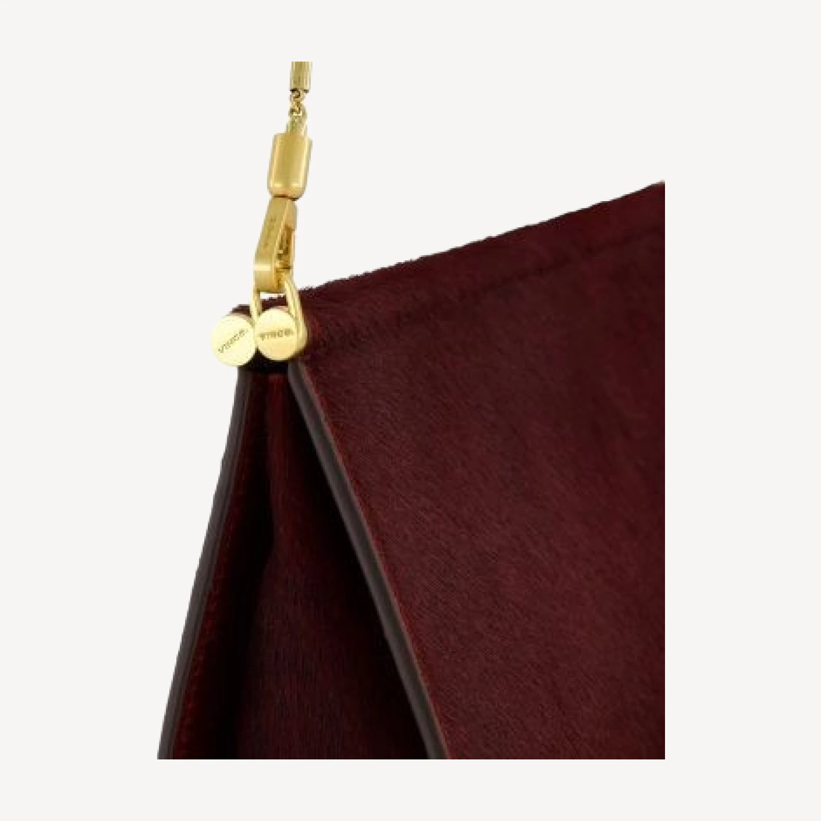 Vince Isolde Double Bar Calf Hair Clutch