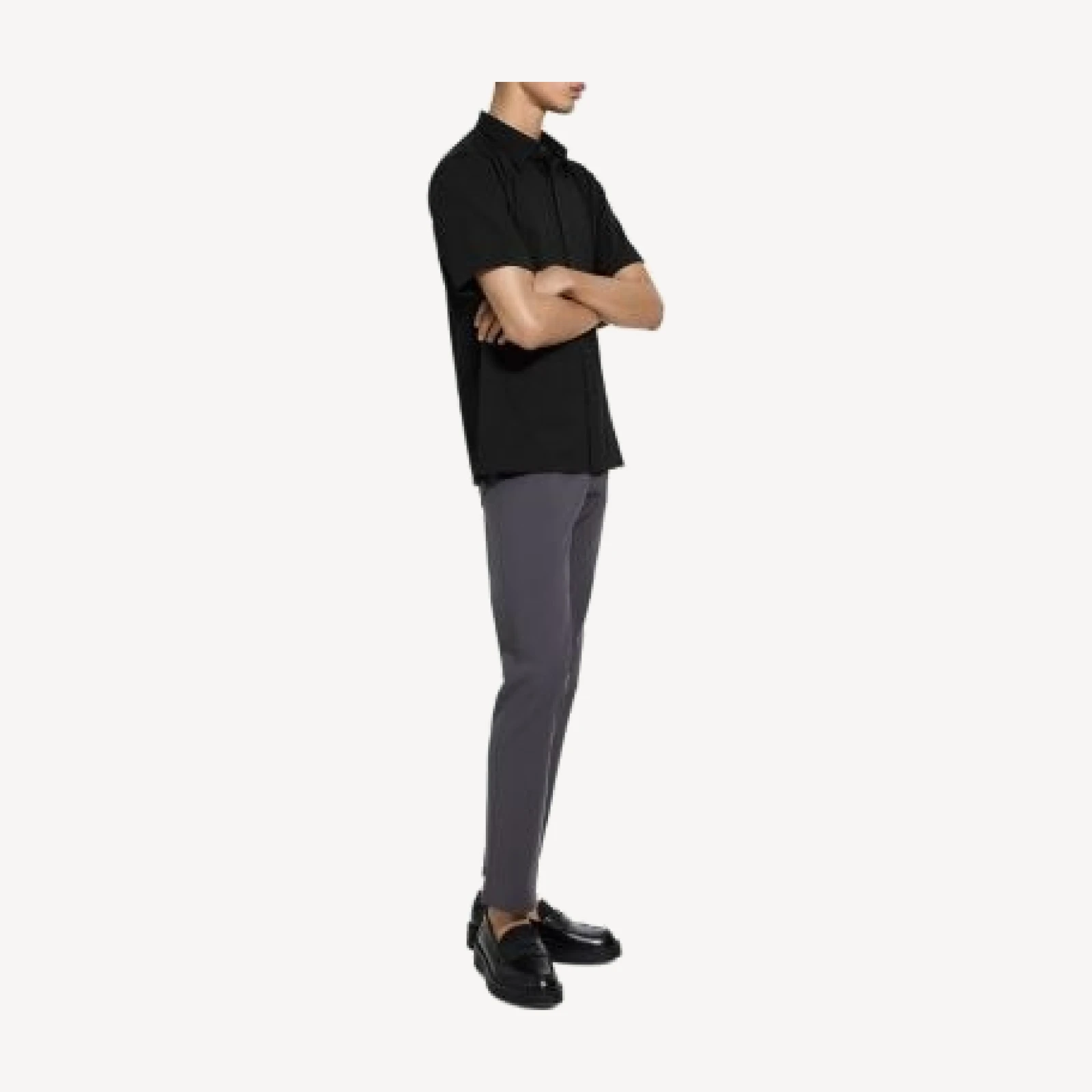Theory Irving Regular Fit Short Sleeve Shirt