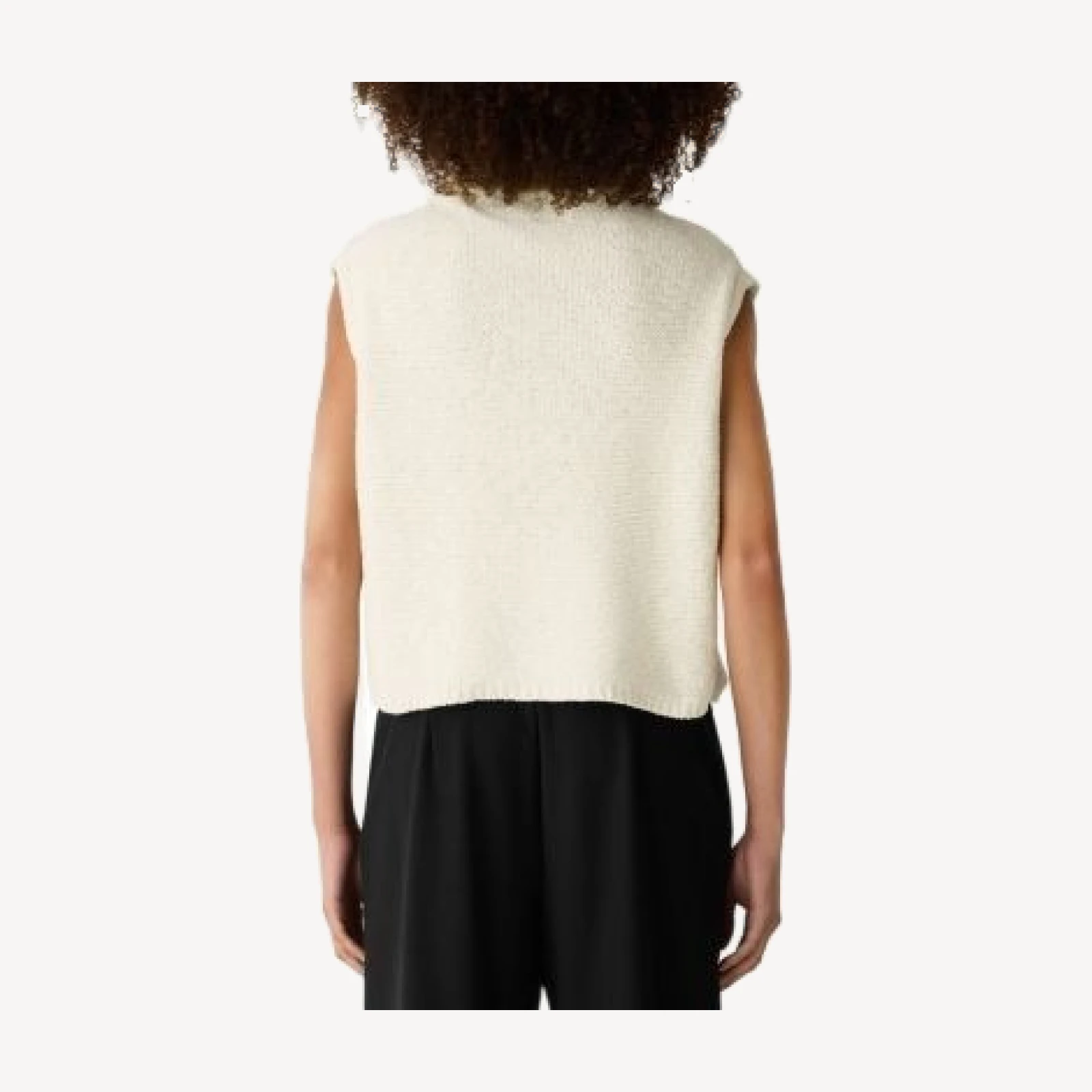 Eileen Fisher Drape Neck Vest