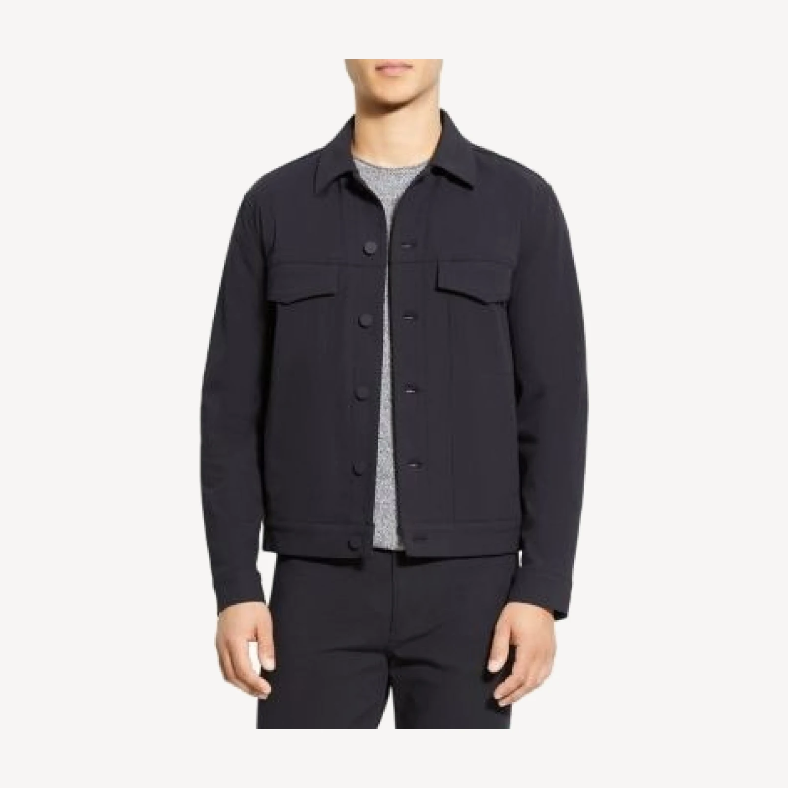 Theory River Jacket in Neoteric Twill