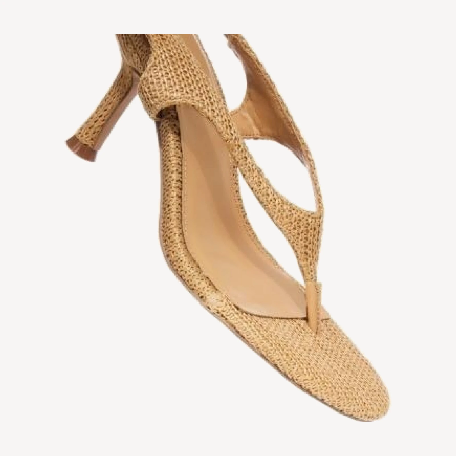 Aqua Women's Dana Raffia Thong Sandals - Exclusive