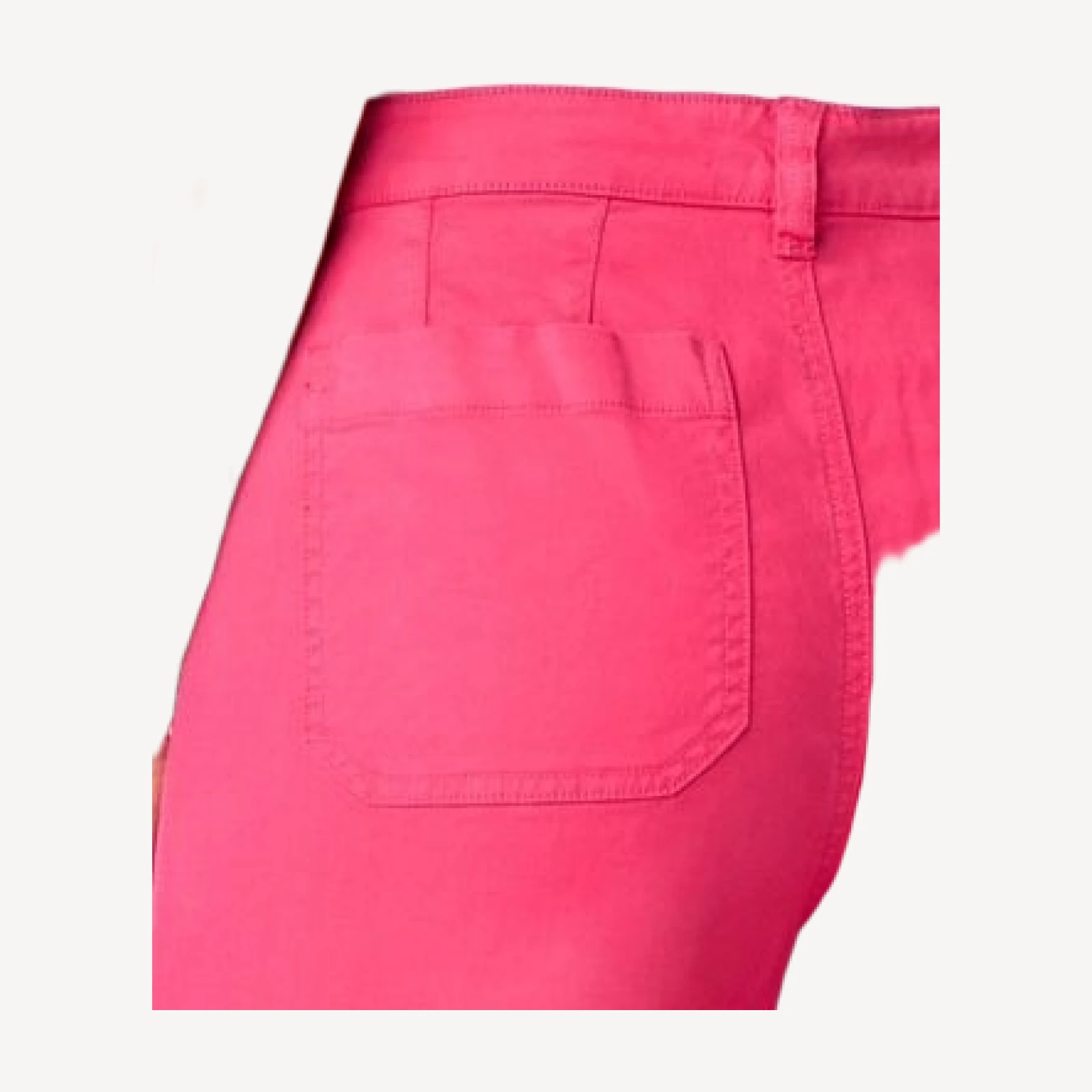 Liverpool Los Angeles Crop Wide Leg Jeans in Bright Pink