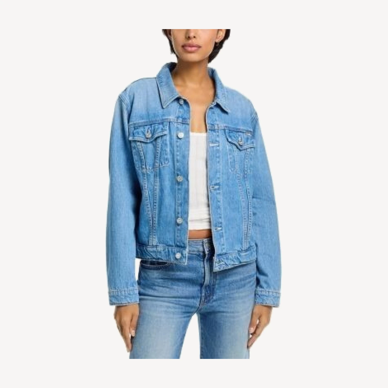 Mother The Bruiser Jean Jacket in Last Bite