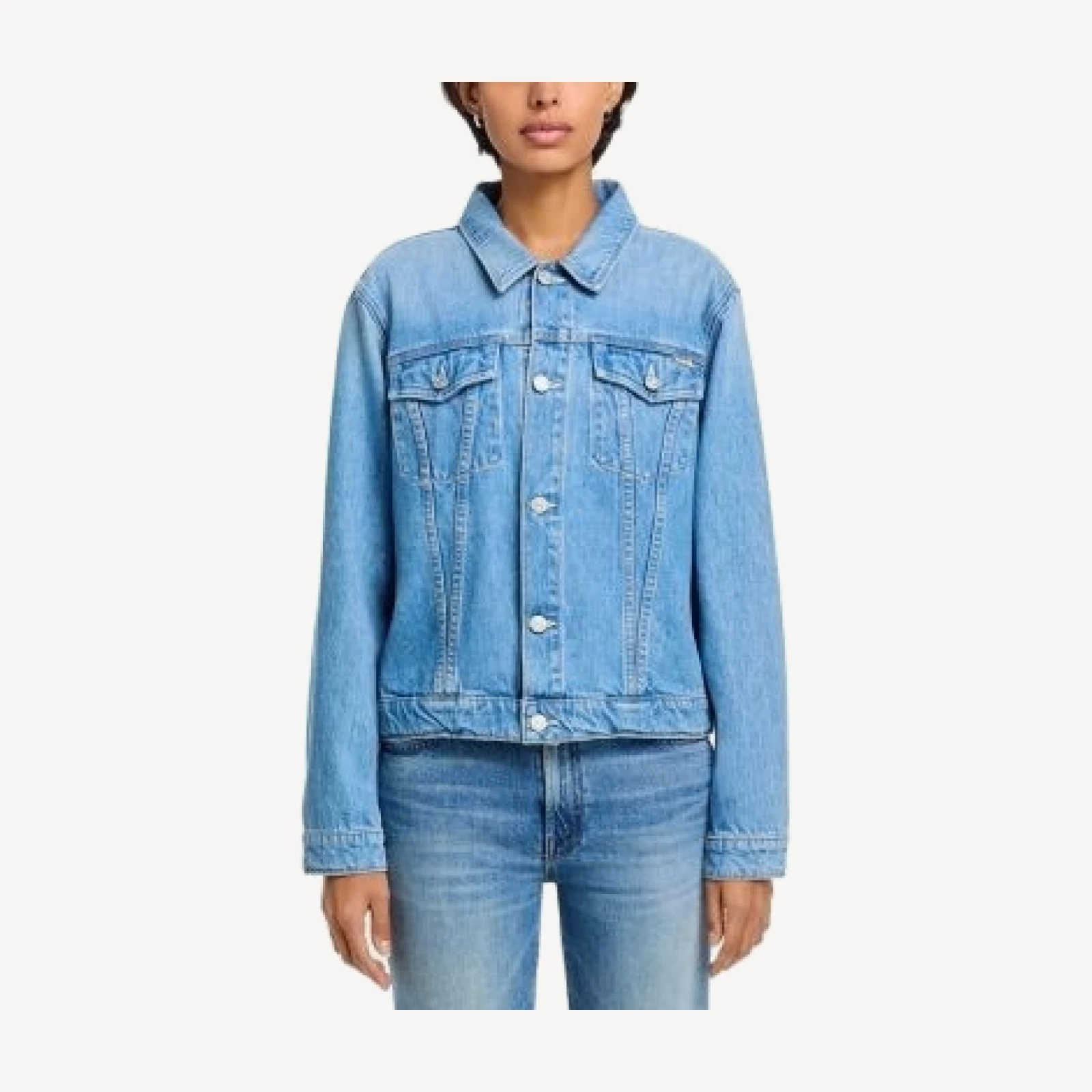 Mother The Bruiser Jean Jacket in Last Bite