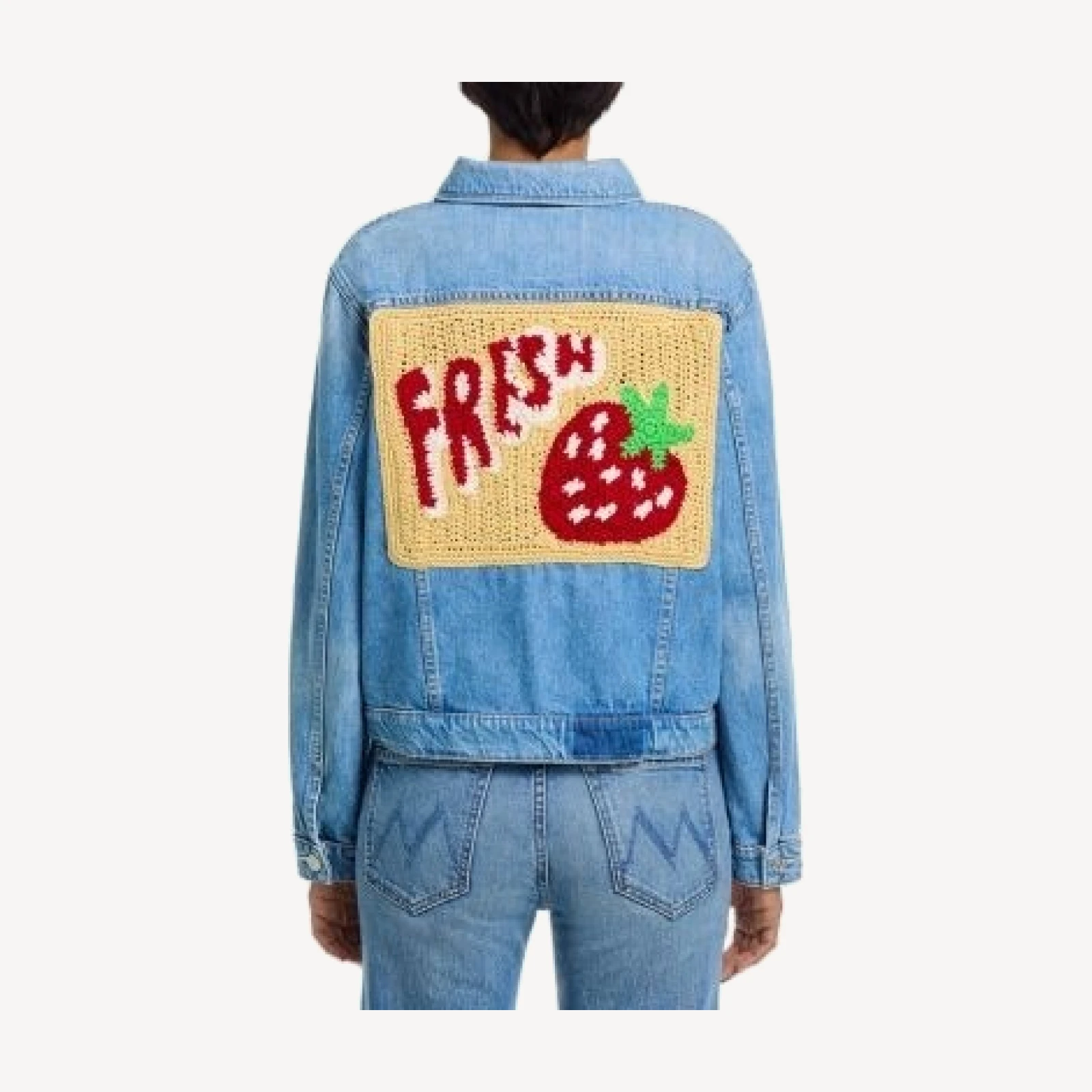 Mother The Bruiser Jean Jacket in Last Bite