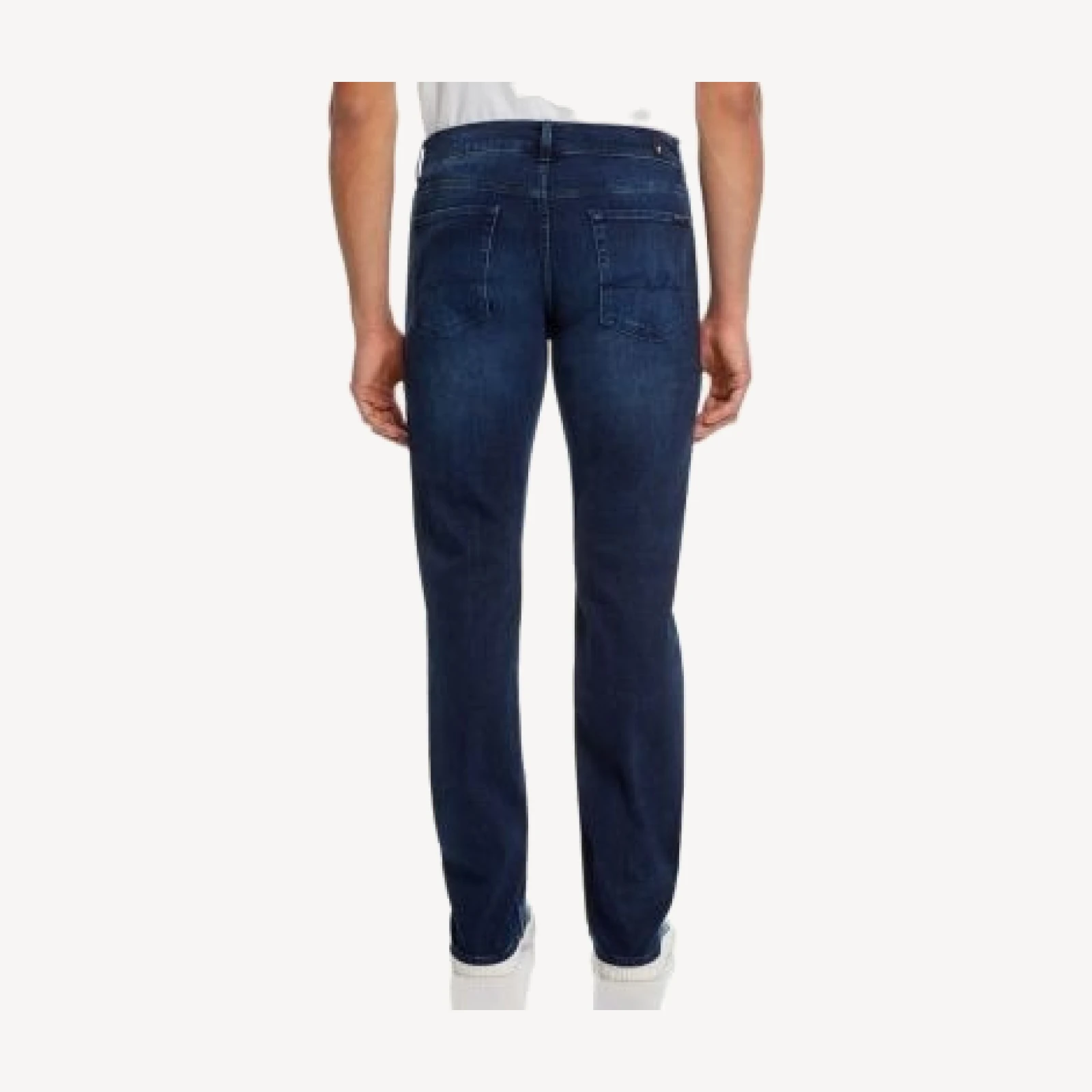 7 For All Mankind The Straight Fit Jeans in Dark Blue