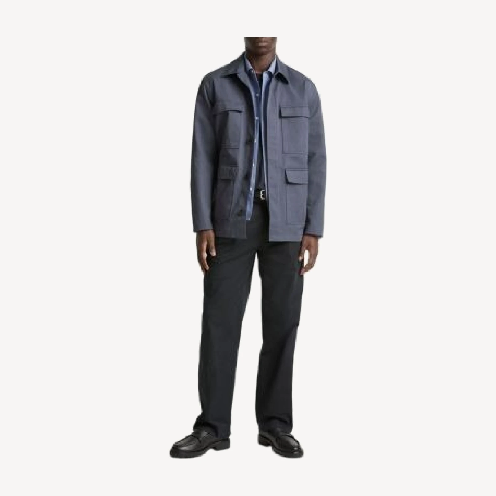 Vince Brushed Twill Chore Coat