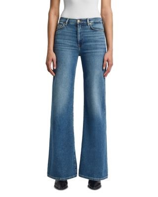 7 For All Mankind Ultra High Rise Jo Wide Leg Jeans