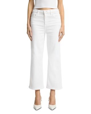 7 For All Mankind Cropped Alexa High Rise Jeans in Soleil