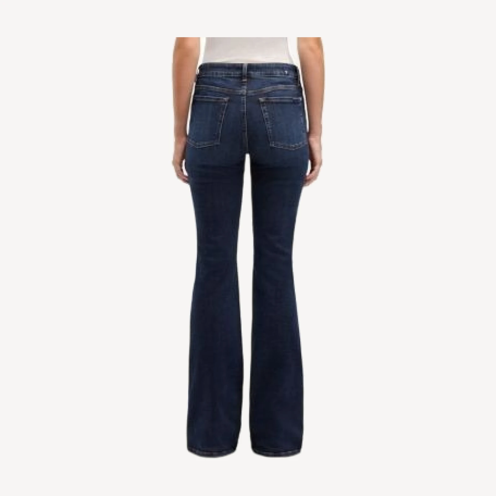 7 For All Mankind The Leggy Bootcut Jeans in Midnight Fade