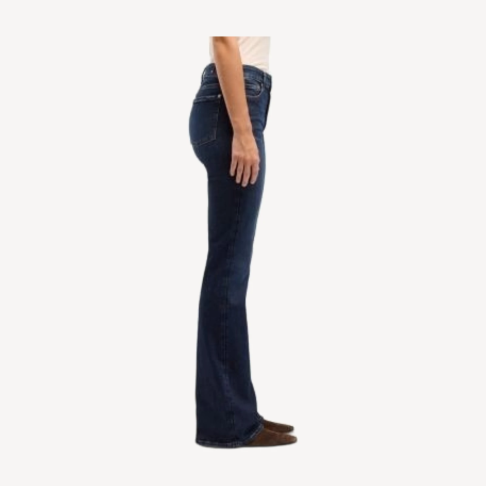 7 For All Mankind The Leggy Bootcut Jeans in Midnight Fade