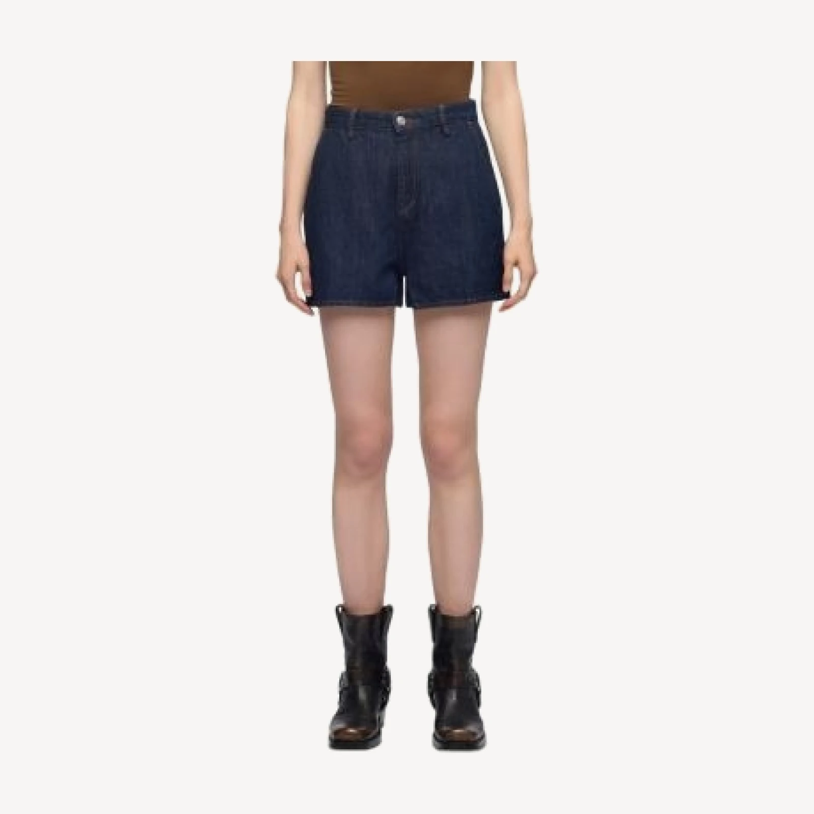 7 For All Mankind Denim Trouser Shorts