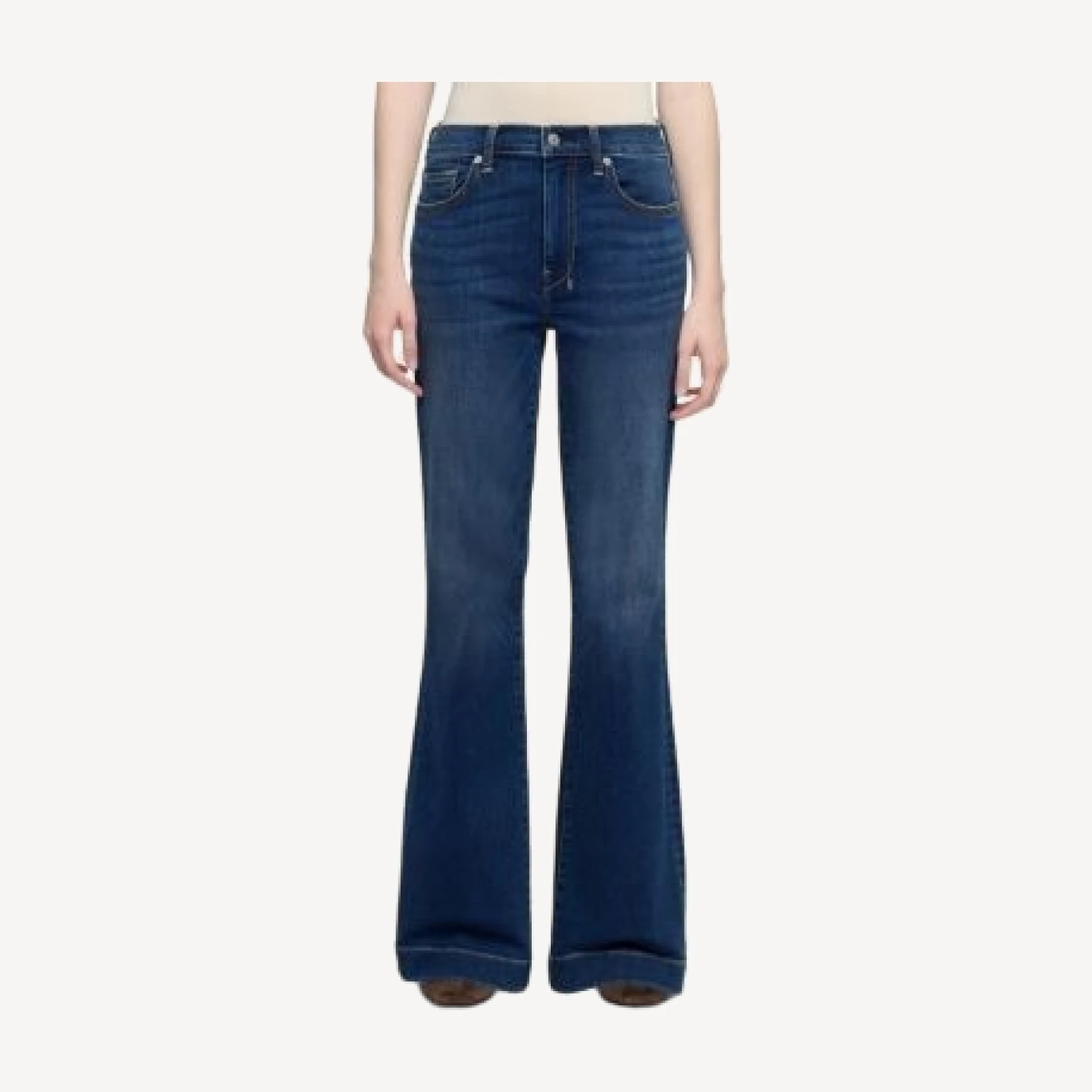 7 For All Mankind The Leggy Bootcut Jeans in Moonwater