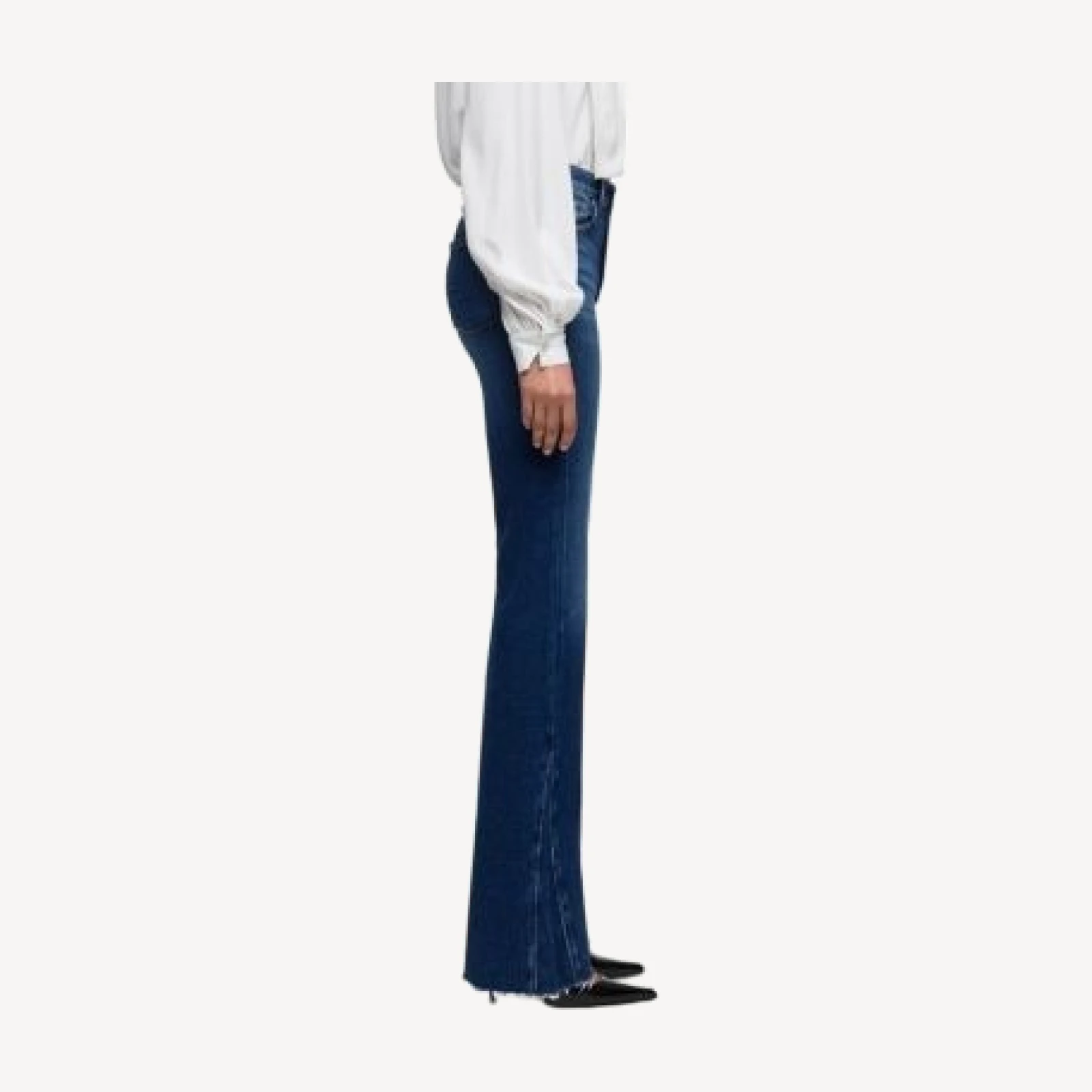 7 For All Mankind The Leggy High Rise Bootcut Jeans in Current