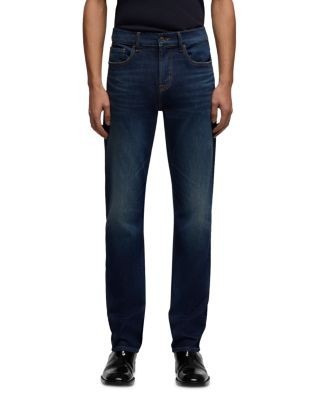 7 For All Mankind Slimmy Slim Straight Fit Jeans in Loom