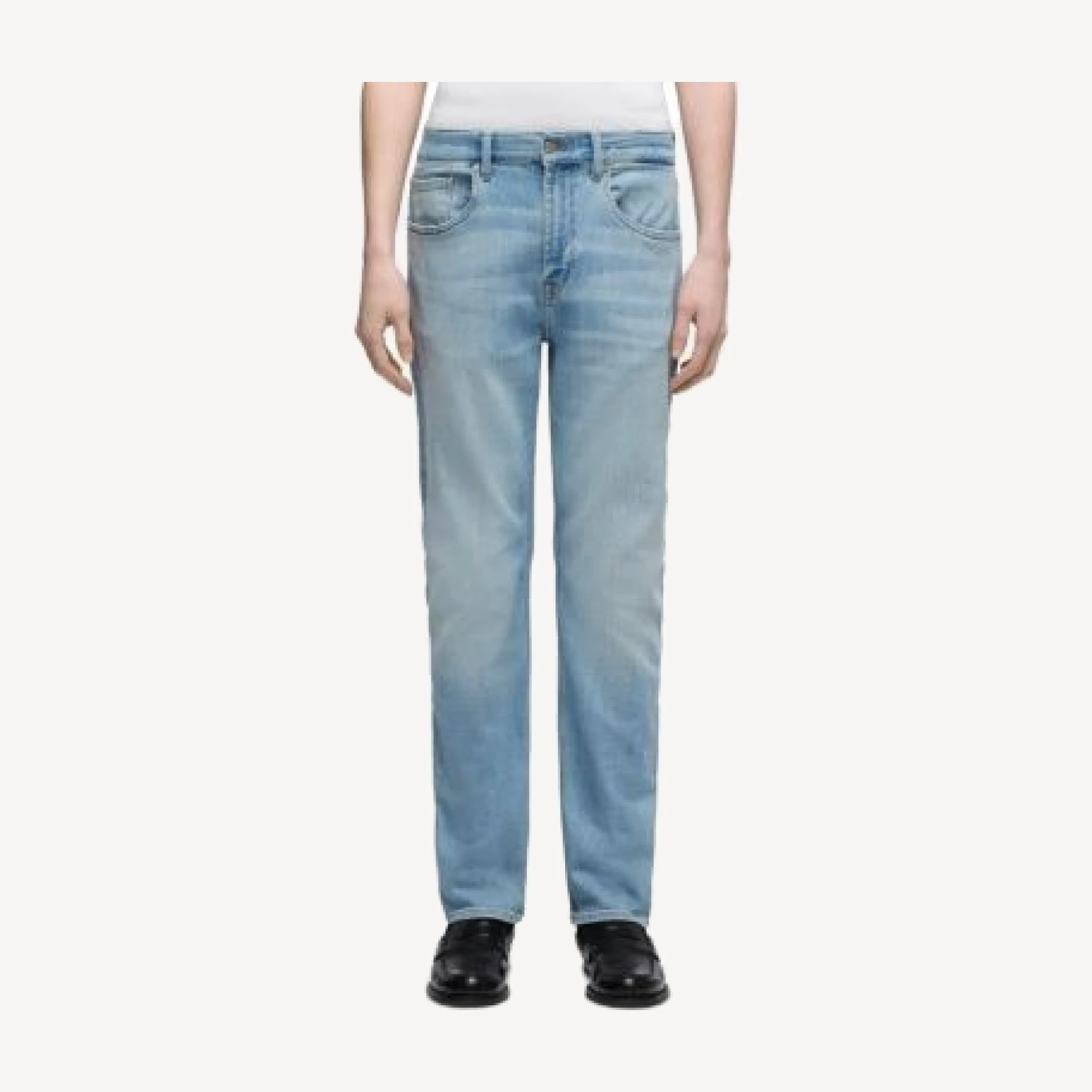 7 For All Mankind The Straight Fit 32 Jeans in Covewash