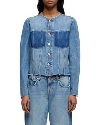 7 For All Mankind Vicky Jean Jacket in Shadowcrest