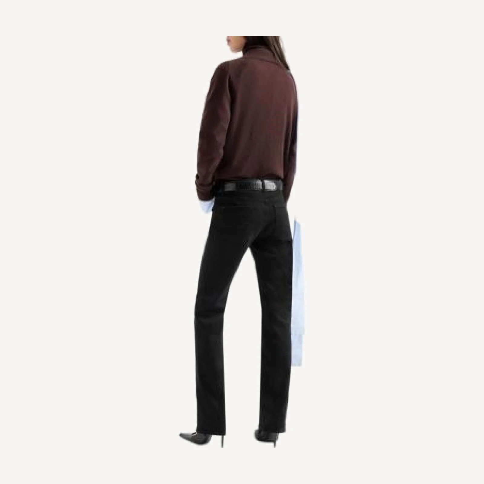 7 For All Mankind The Slim Mid Rise Slim Jeans in Soho Night