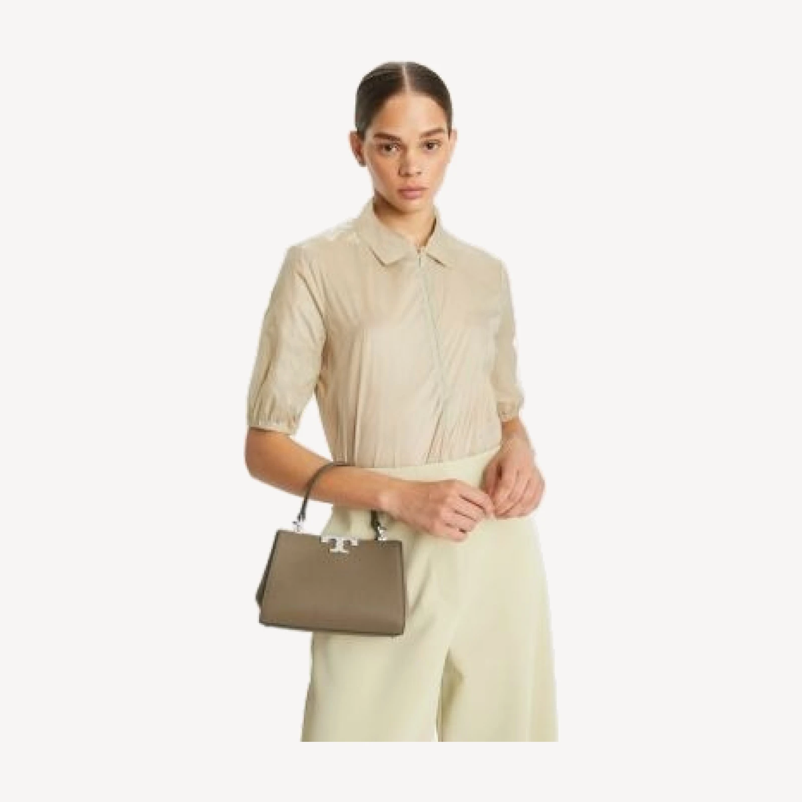 Tory Burch Mini Eleanor Leather Satchel