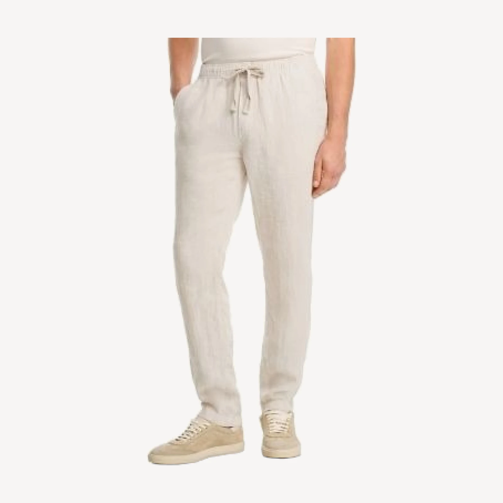 Faherty Linen Drawstring Pants