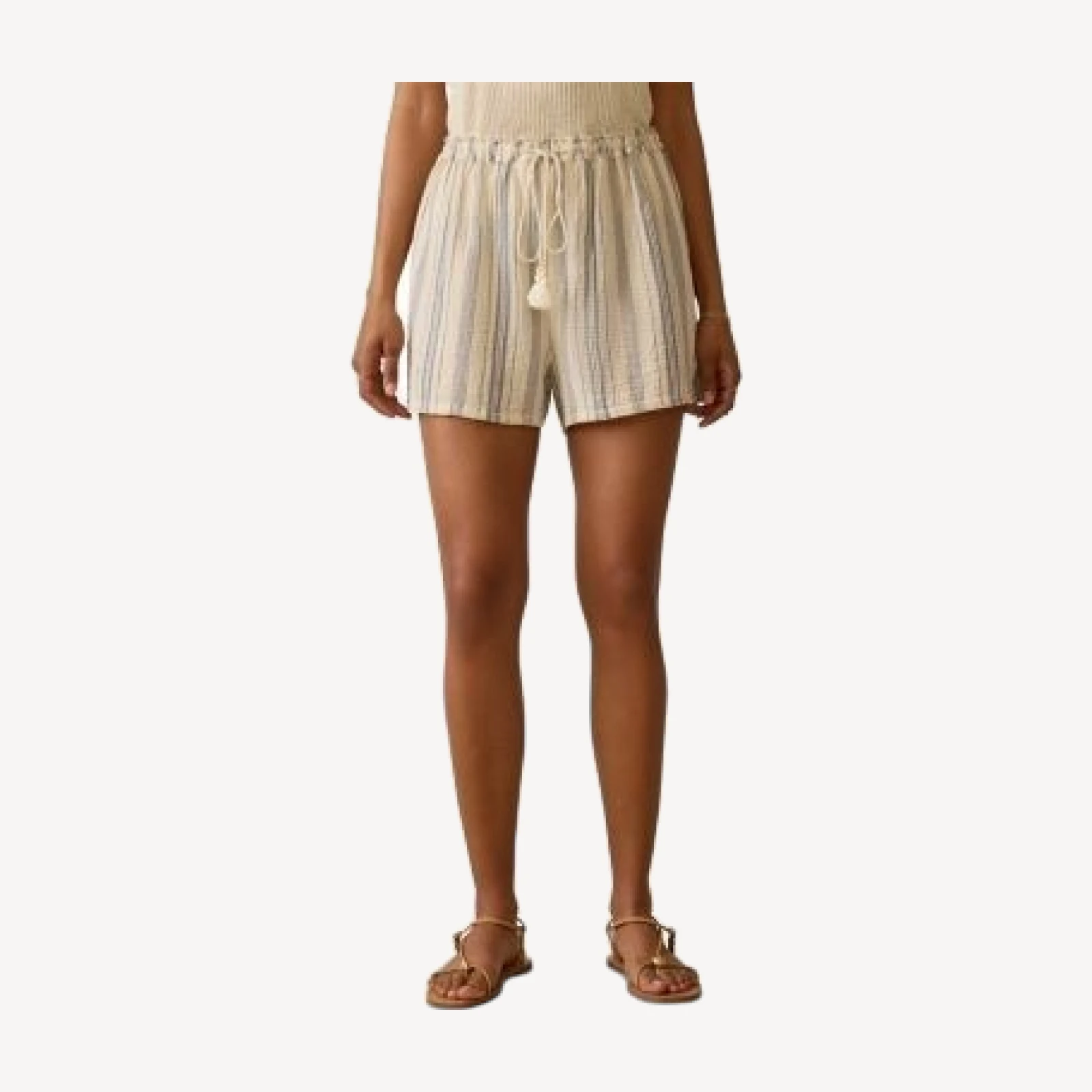 Faherty Dune Gauze Drawstring Shorts