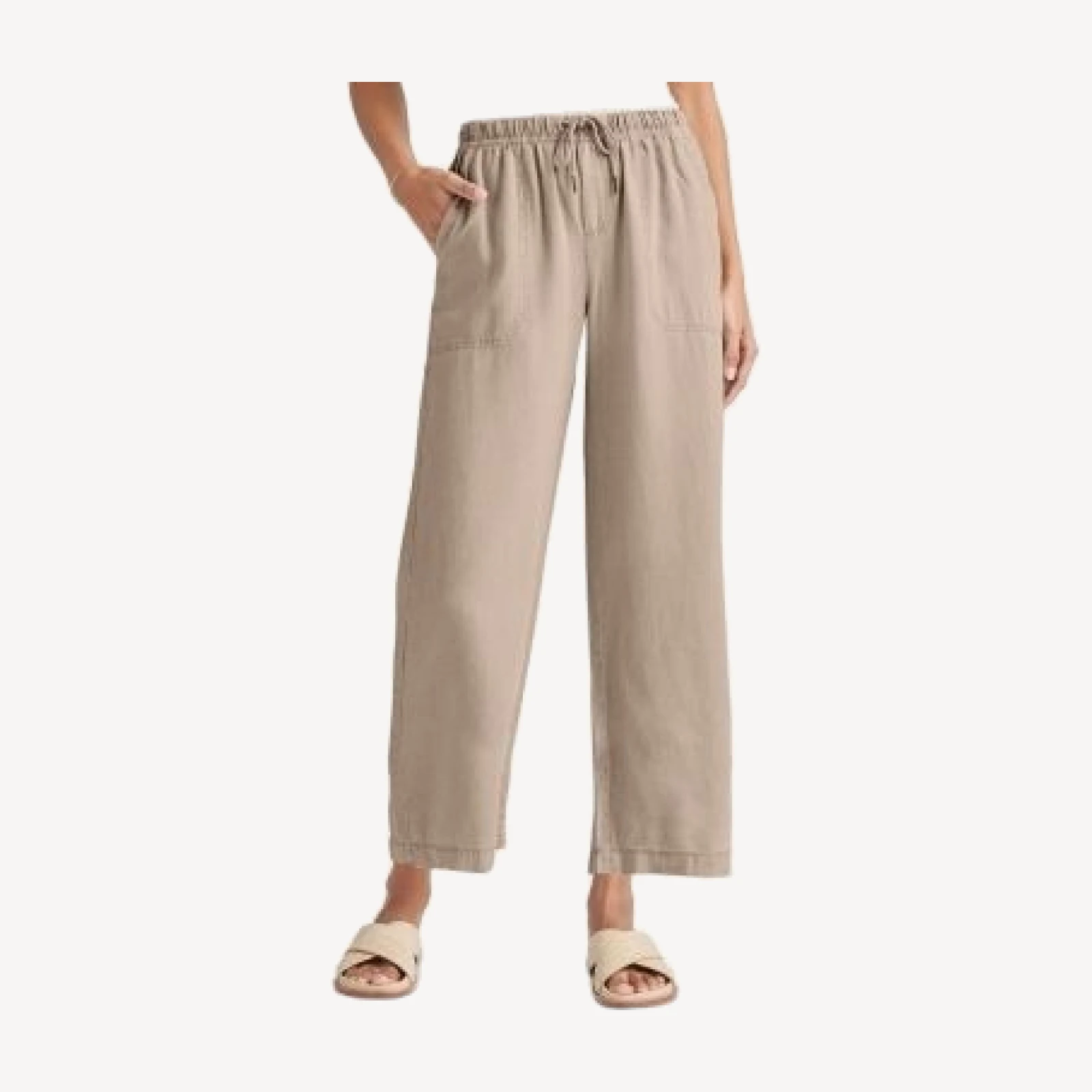 Splendid Angie Cropped Wide Leg Pants