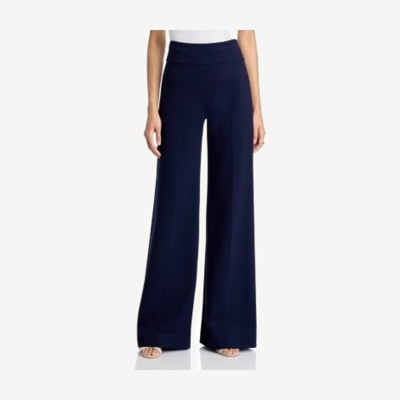 Veronica Beard Kalinda High Waist Wide Leg Pants