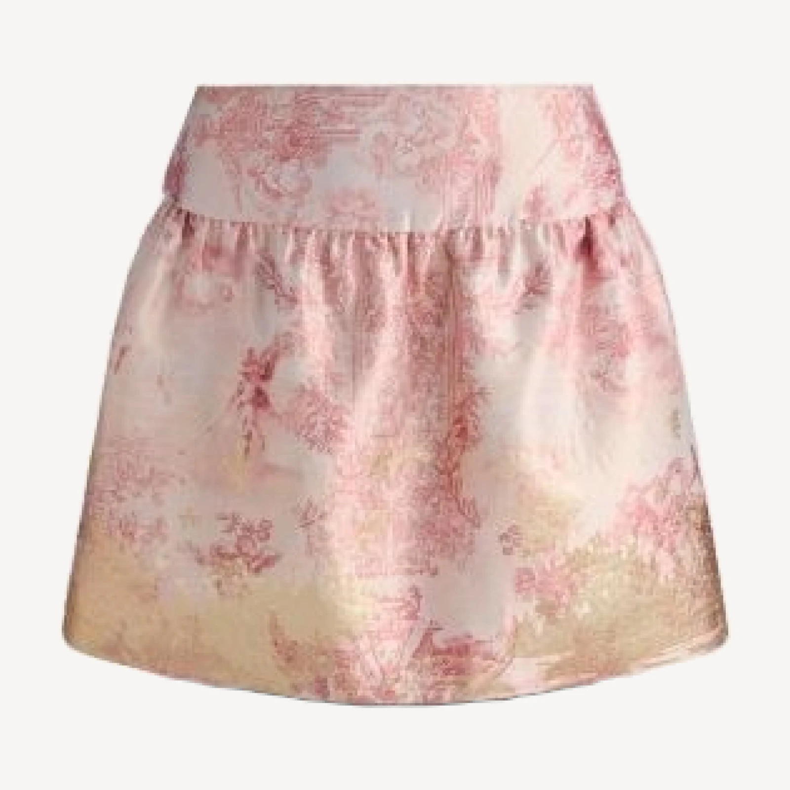 Alice and Olivia Ella Drop Waist Mini Skirt