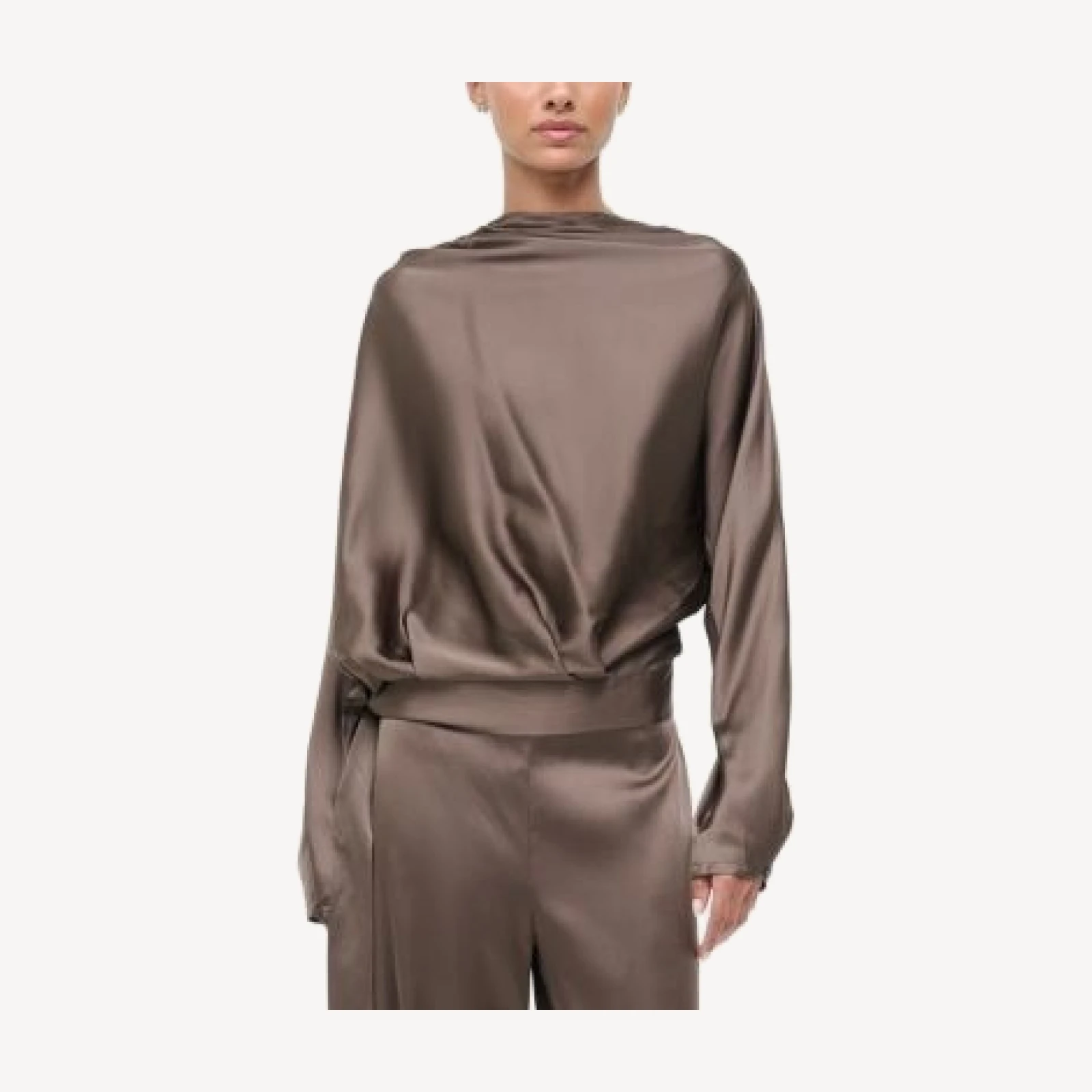 Staud Phoebe Silk Stretch Top