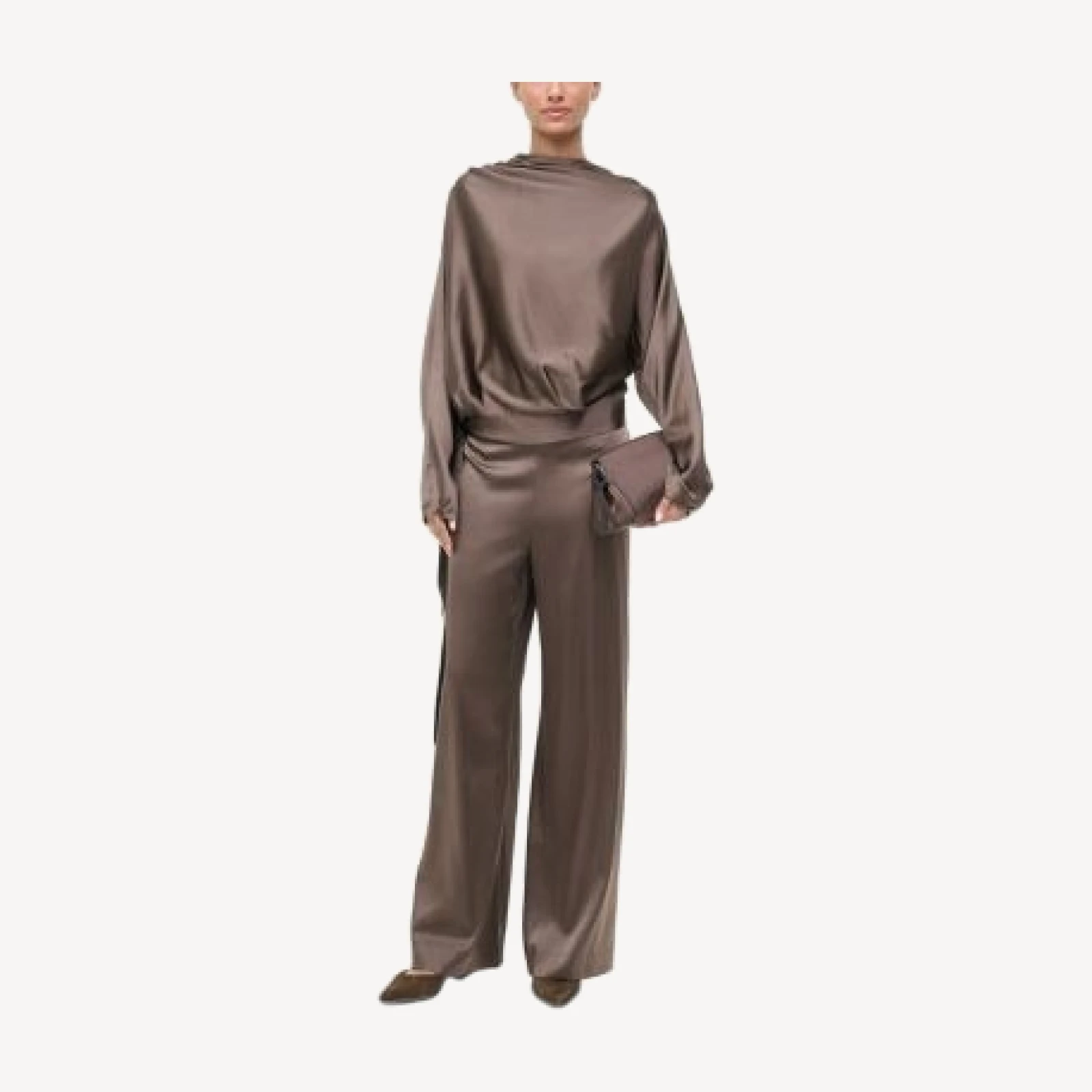 Staud Phoebe Silk Stretch Top