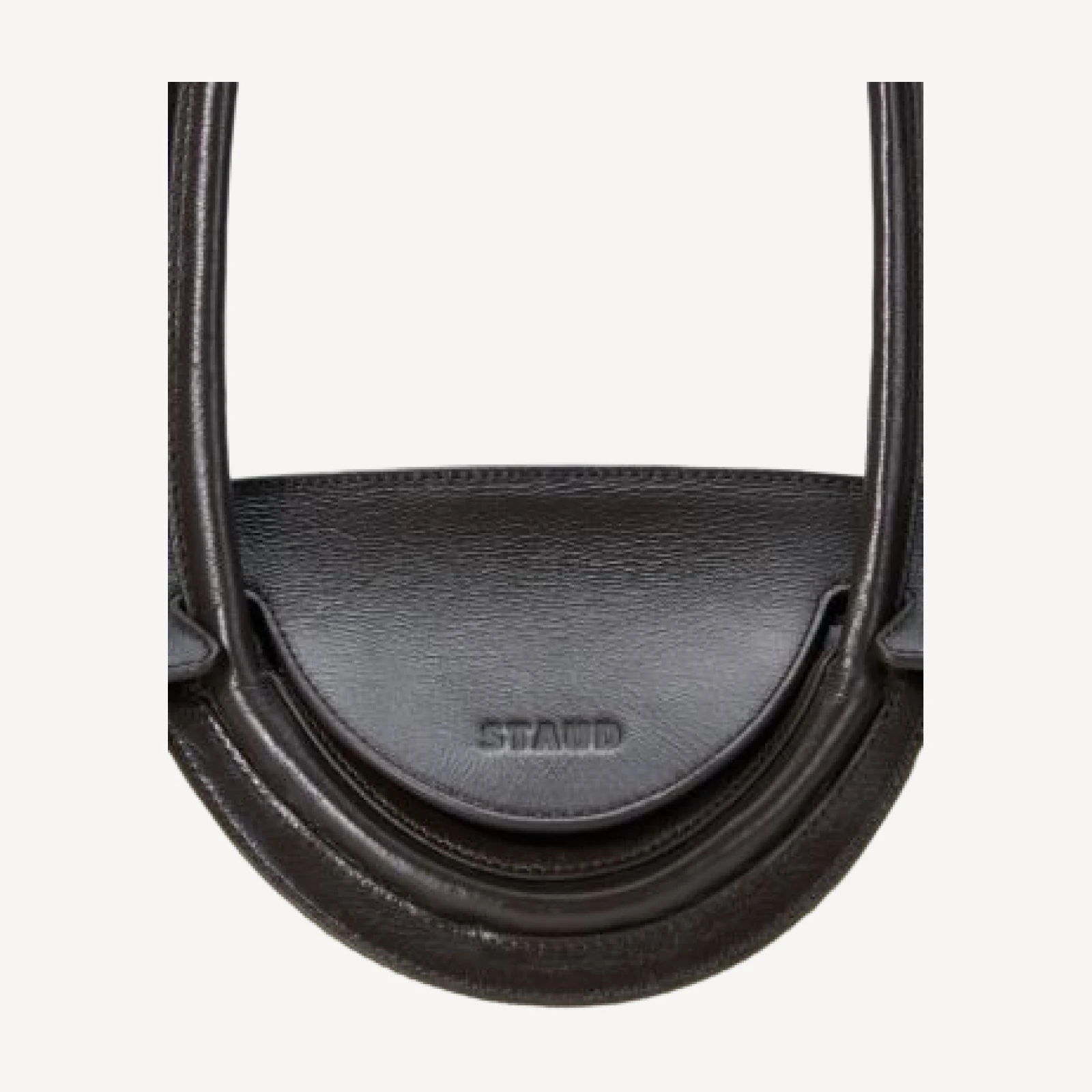 Staud Maude Canvas & Leather Shoulder Bag