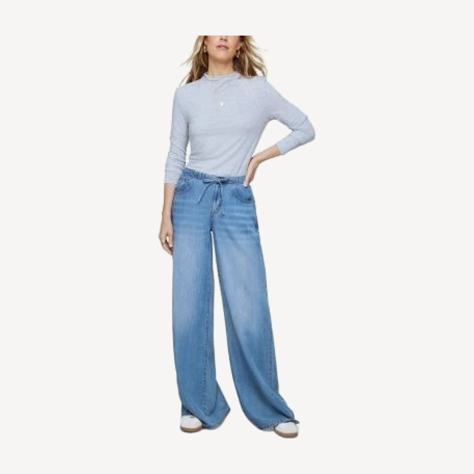 Splendid Avery Air Mock Neck Tee