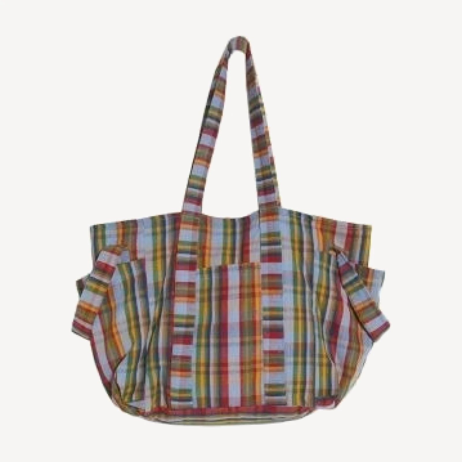 Free People Oksana Large Printed Cotton Tote Bag