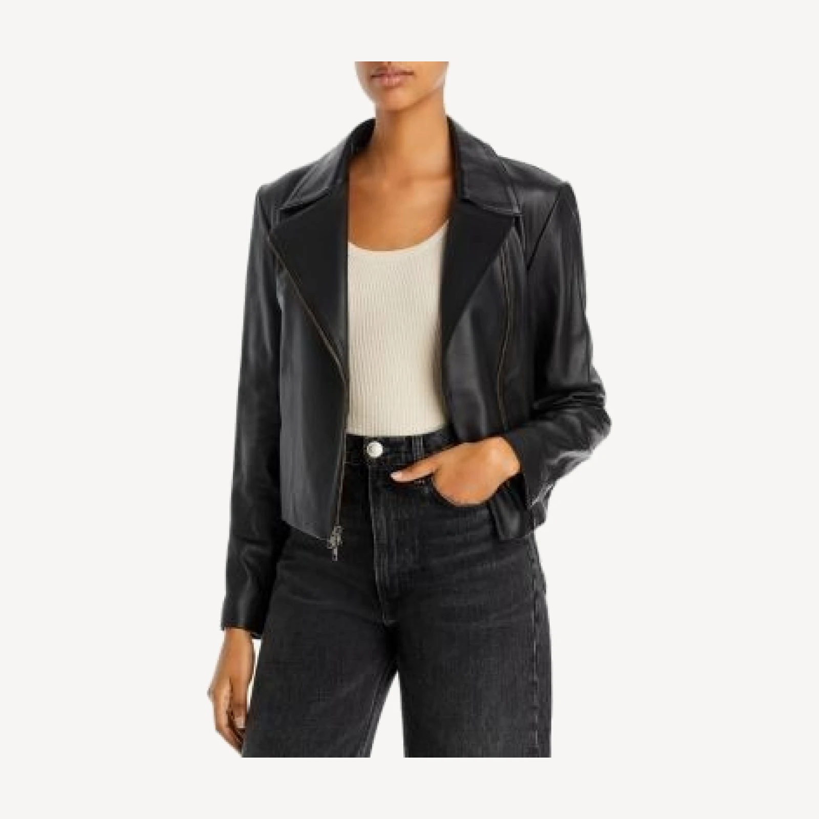 Vince Classic Leather Jacket